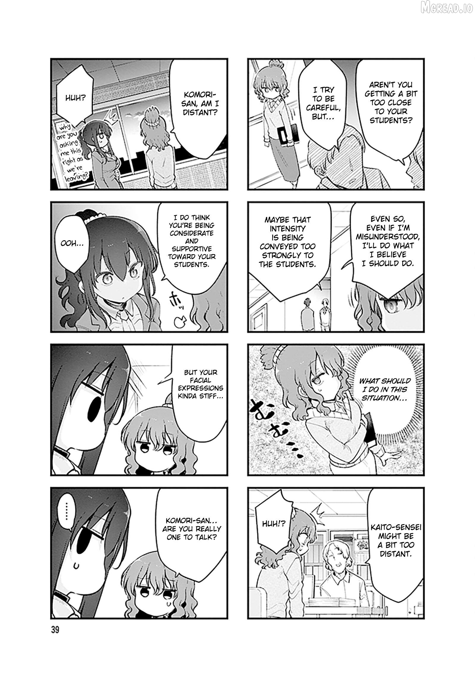 Komori-San Wa Kotowarenai! Chapter 167 - page 6