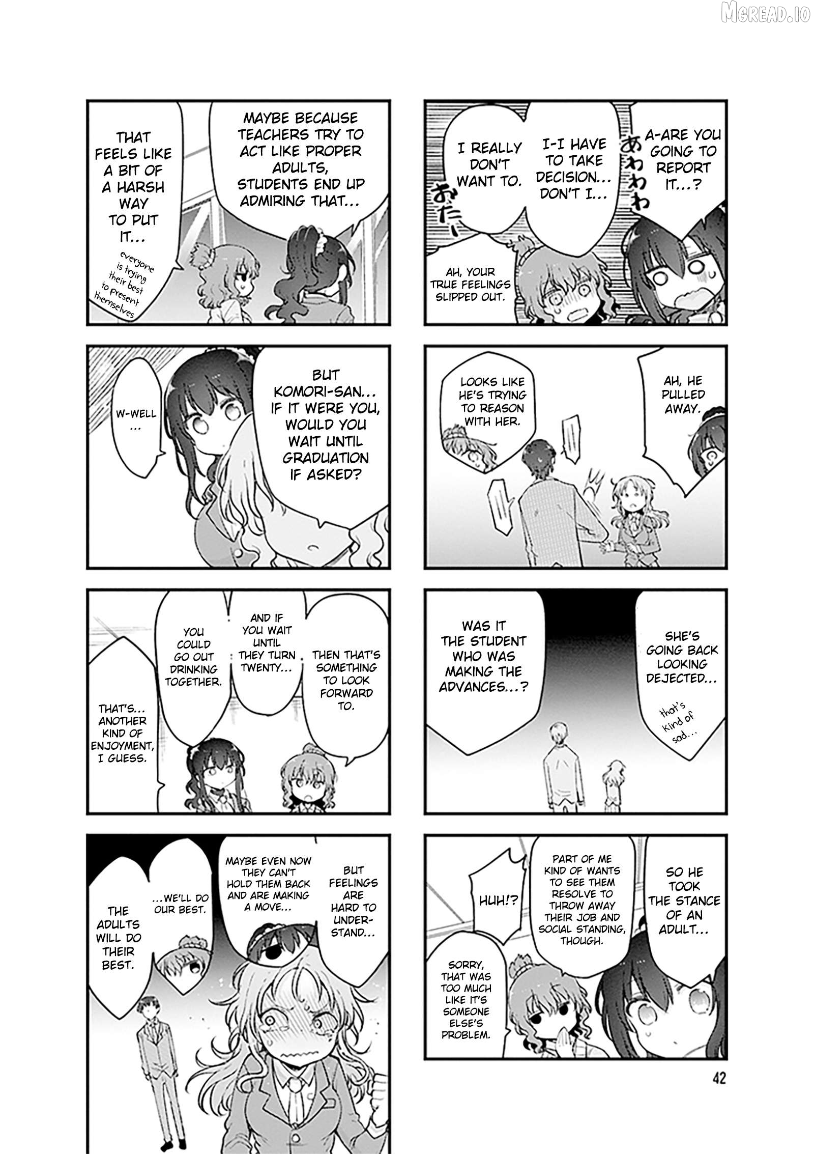 Komori-San Wa Kotowarenai! Chapter 167 - page 9