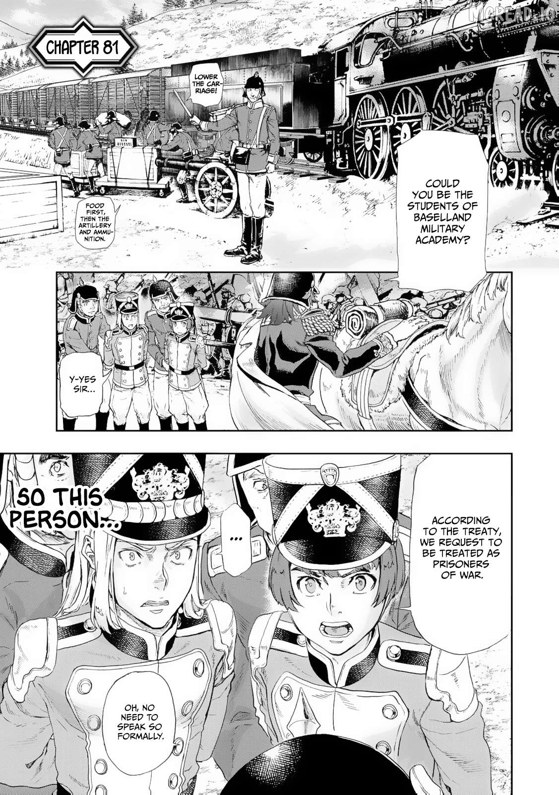Gunka no Baltzar Chapter 81 - page 2