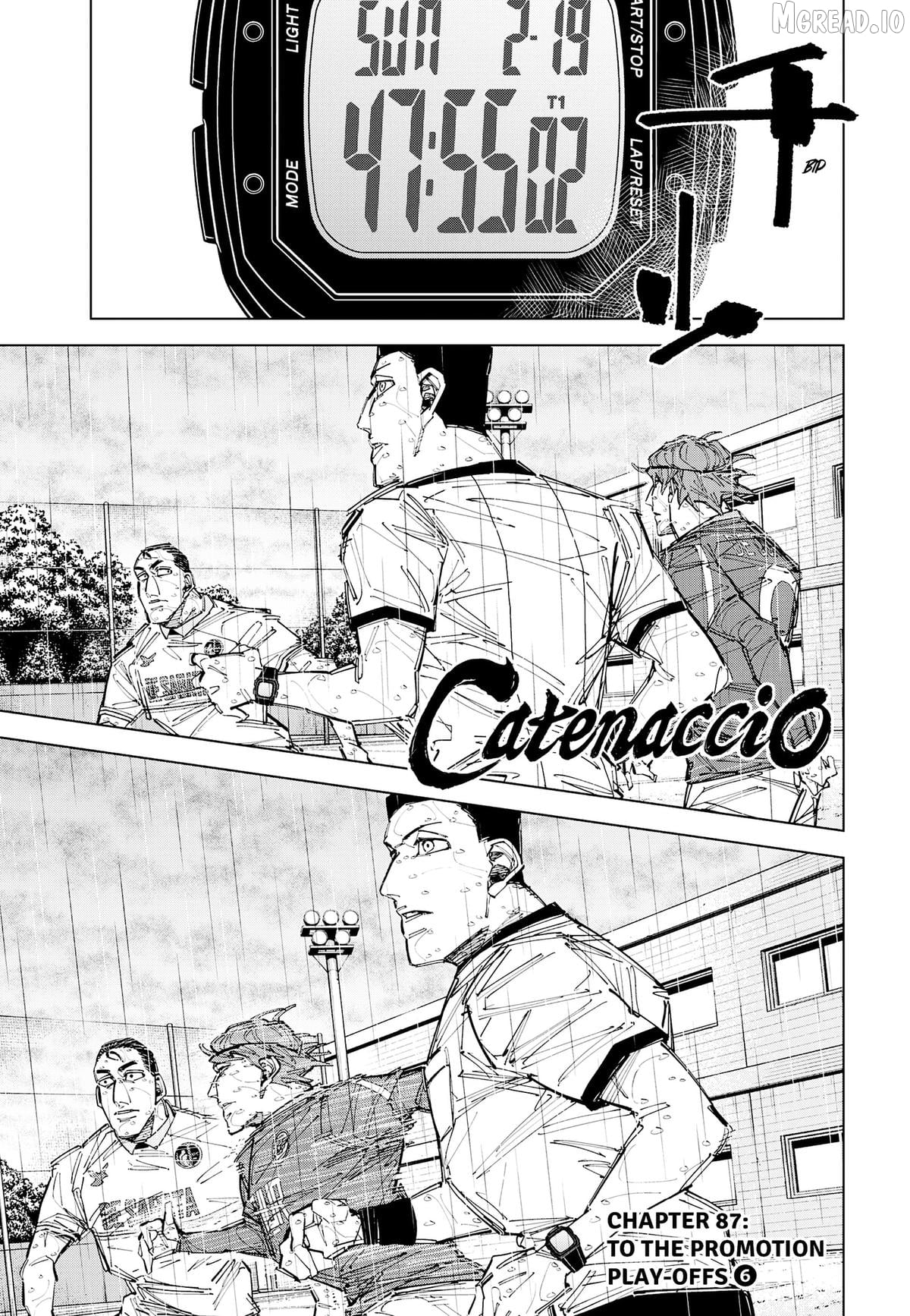 Catenaccio - Manga Chapter 87 - page 1