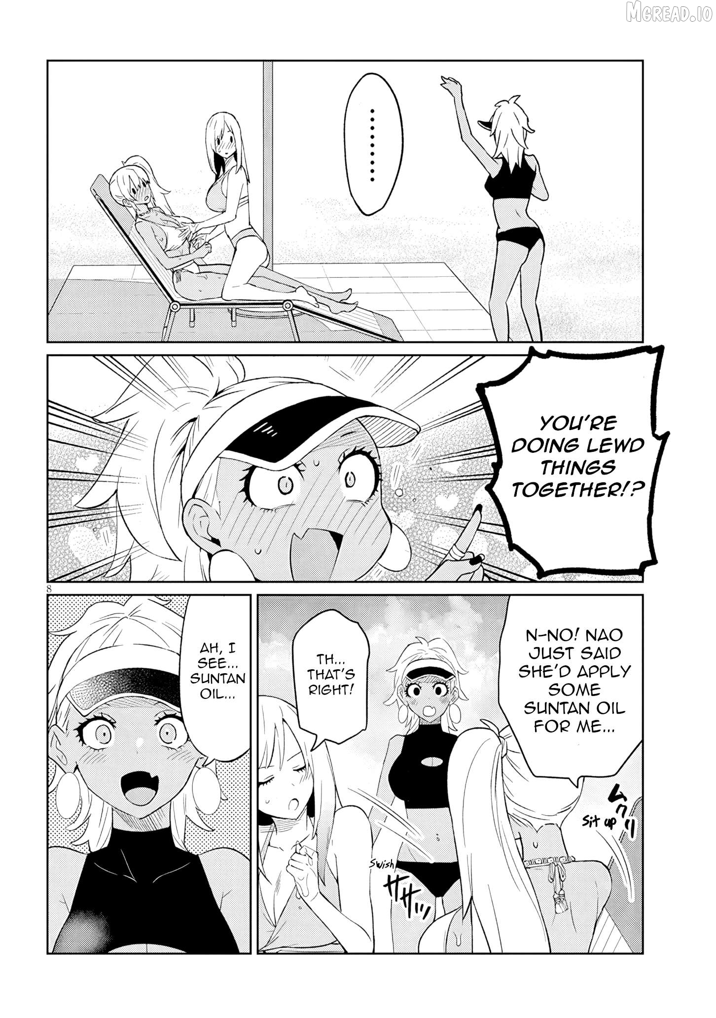 Danshi Kokoseidakedo Gyaru ni TS Shimashita Chapter 25.2 - page 8