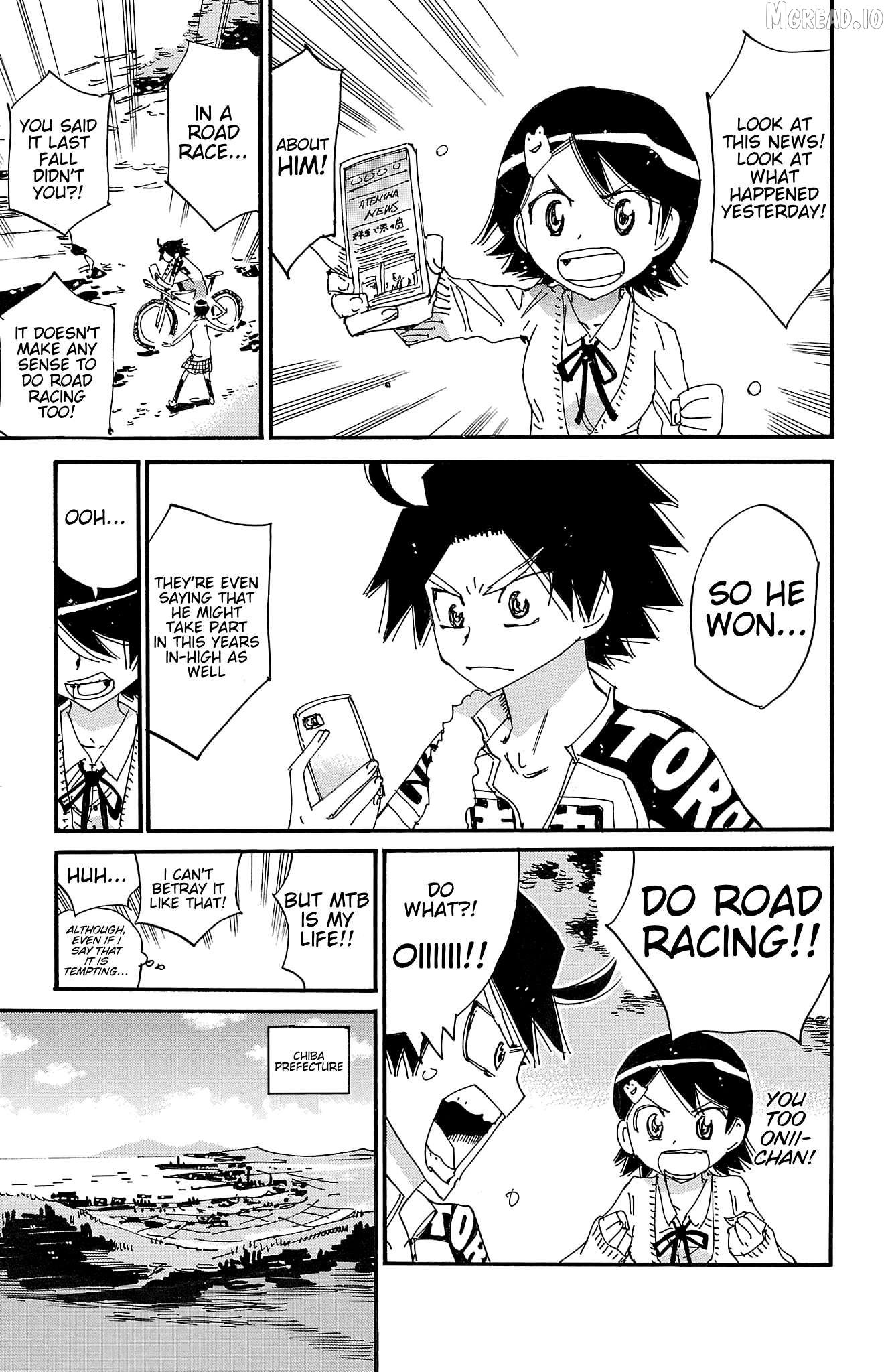Yowamushi Pedal Chapter 714 - page 16