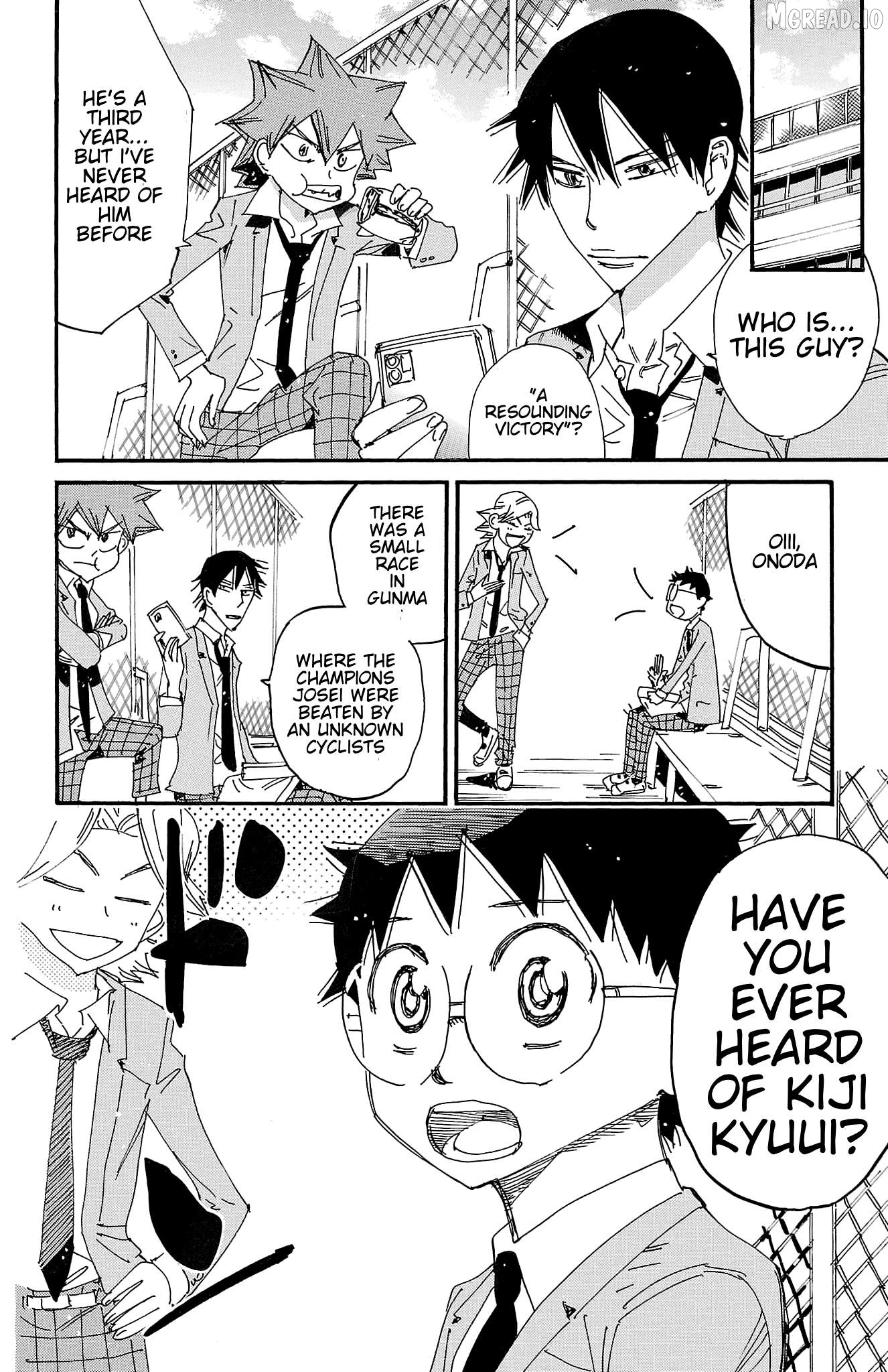 Yowamushi Pedal Chapter 714 - page 17