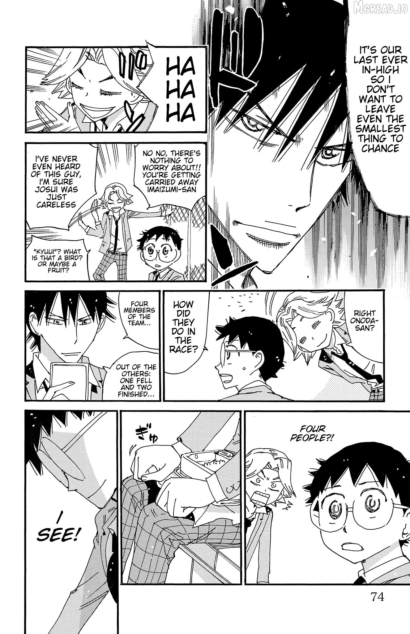 Yowamushi Pedal Chapter 715 - page 2