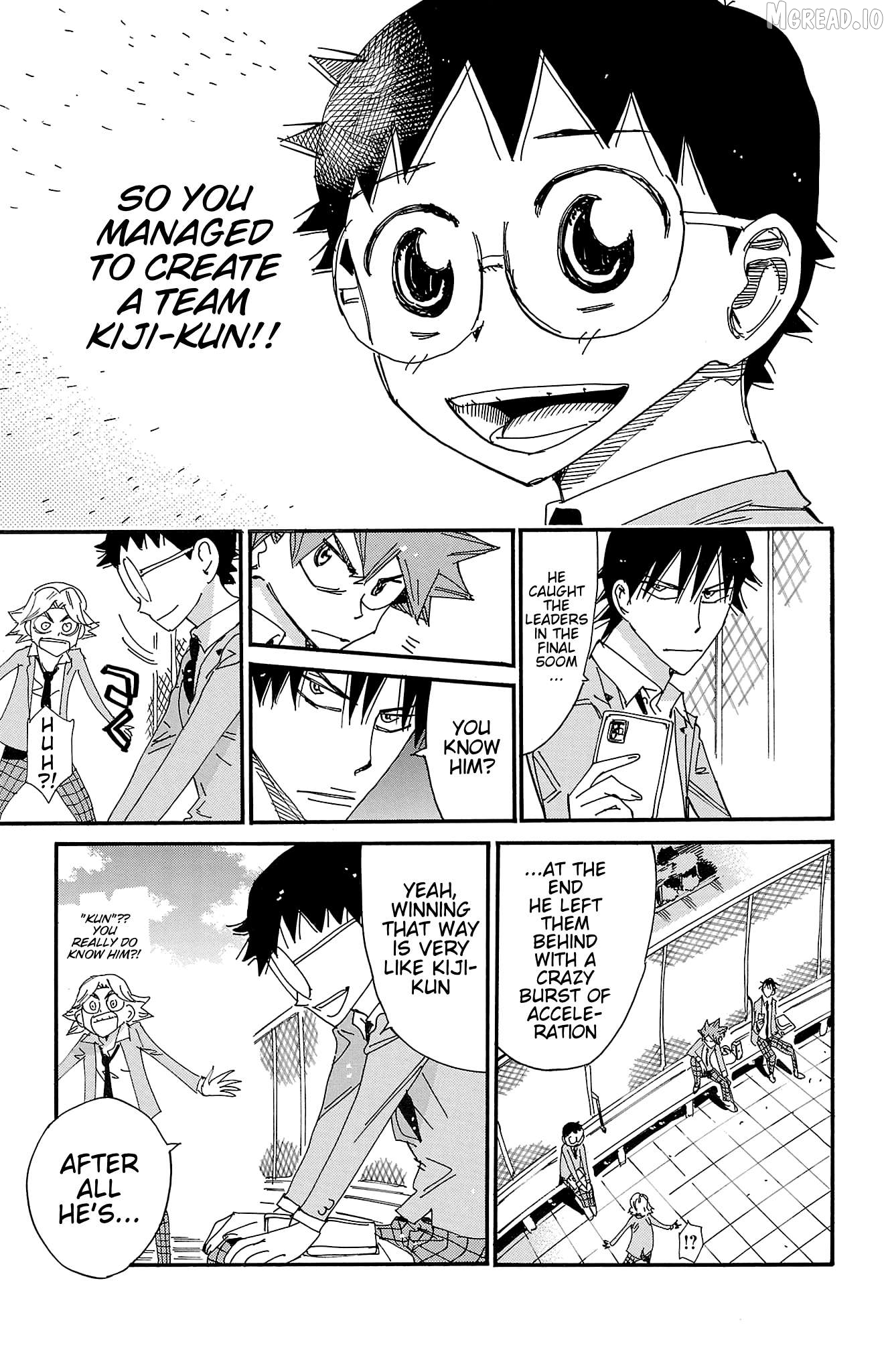 Yowamushi Pedal Chapter 715 - page 3