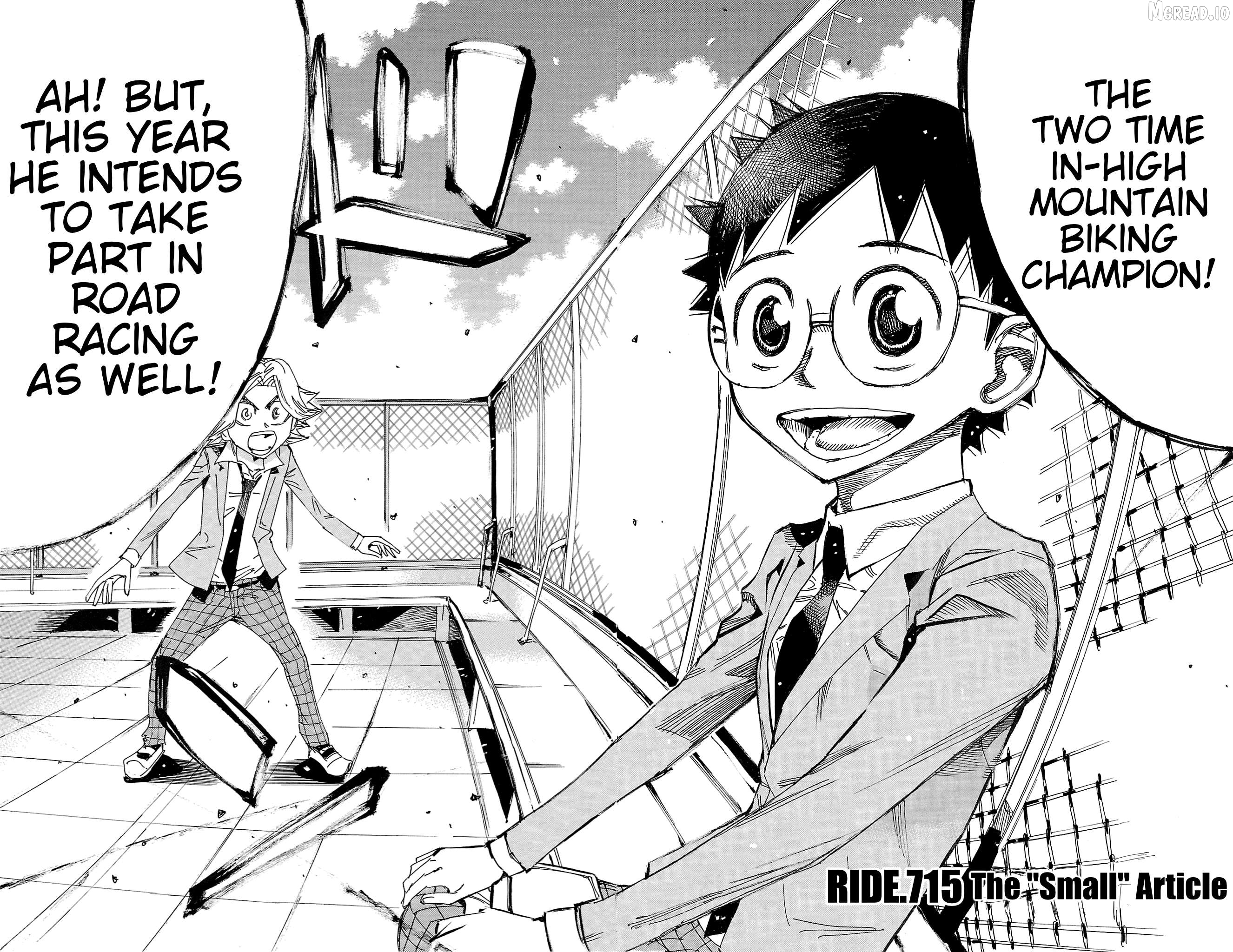 Yowamushi Pedal Chapter 715 - page 4