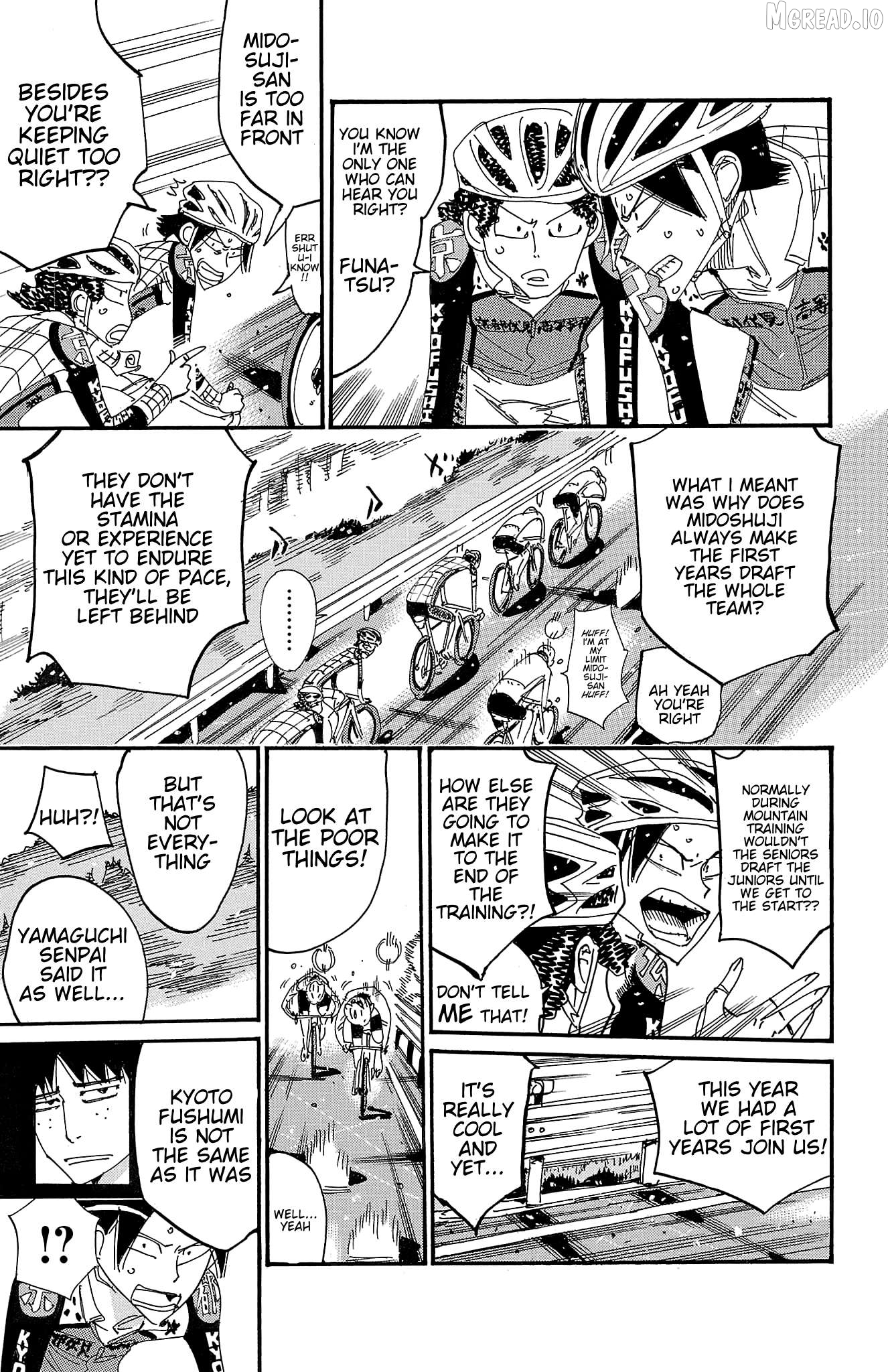 Yowamushi Pedal Chapter 716 - page 4