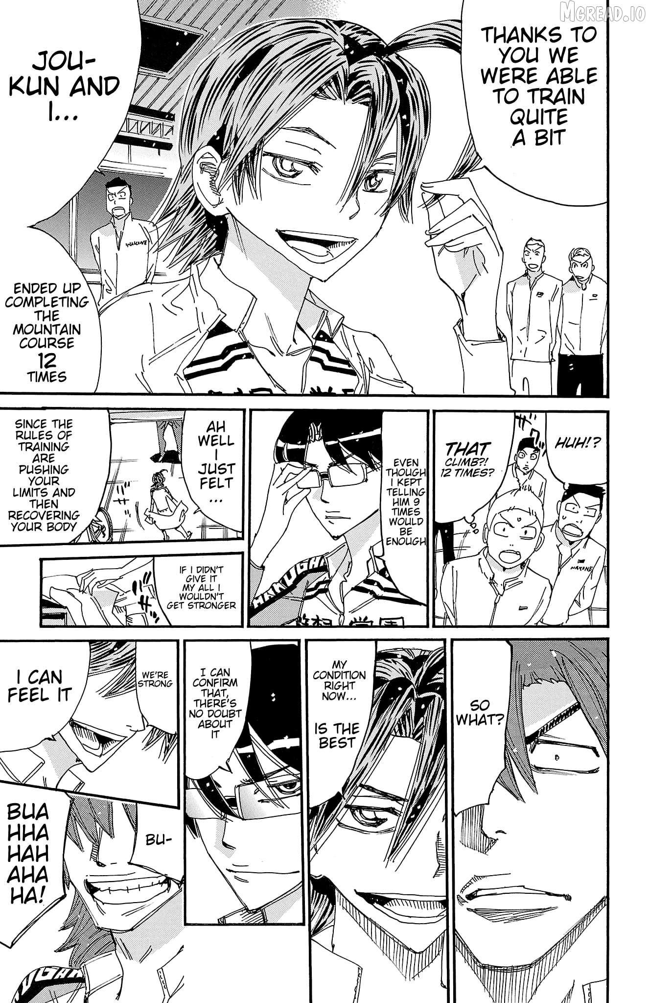 Yowamushi Pedal Chapter 717 - page 14