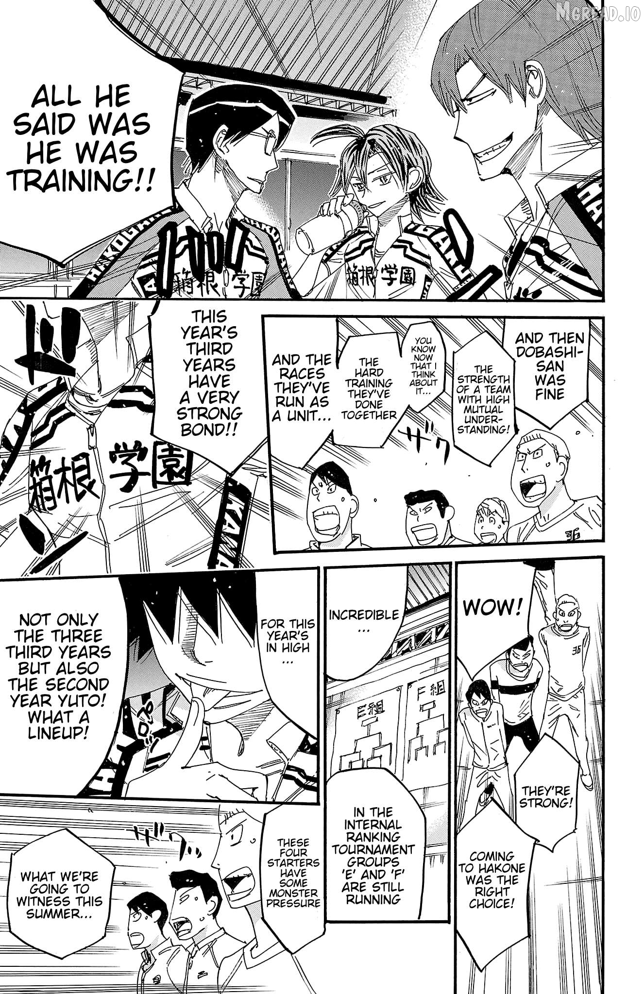 Yowamushi Pedal Chapter 717 - page 17