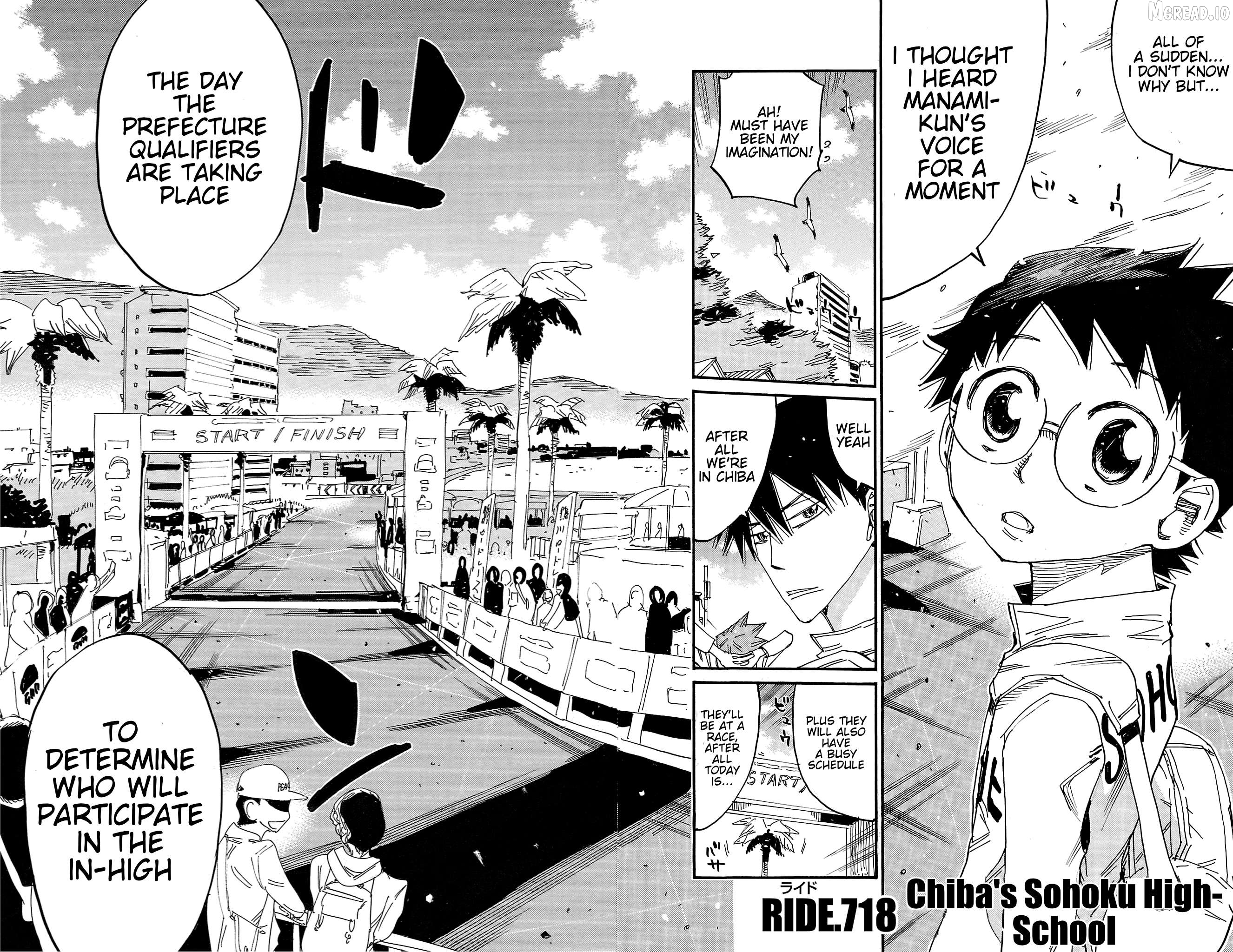 Yowamushi Pedal Chapter 718 - page 2