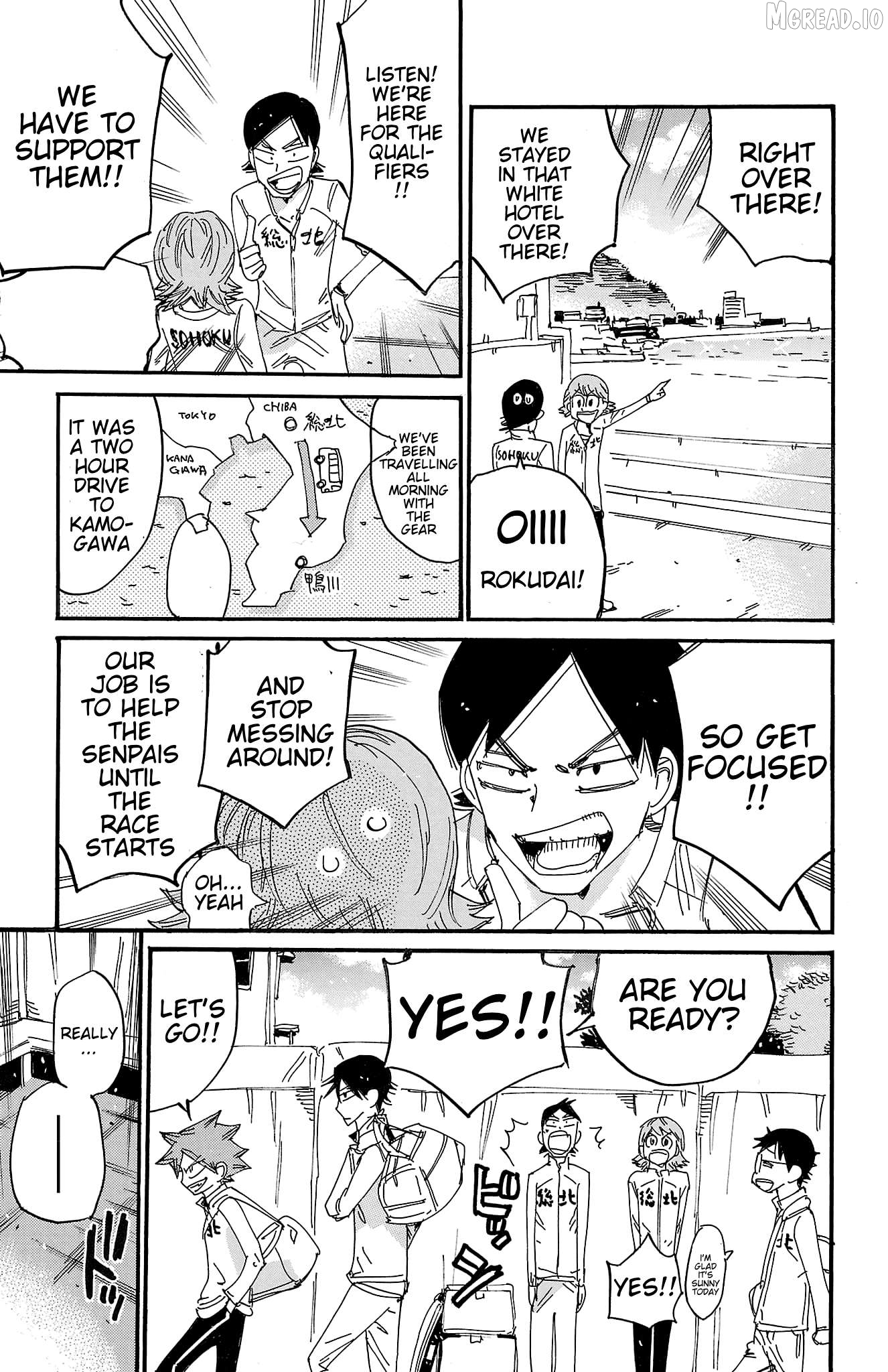 Yowamushi Pedal Chapter 718 - page 4