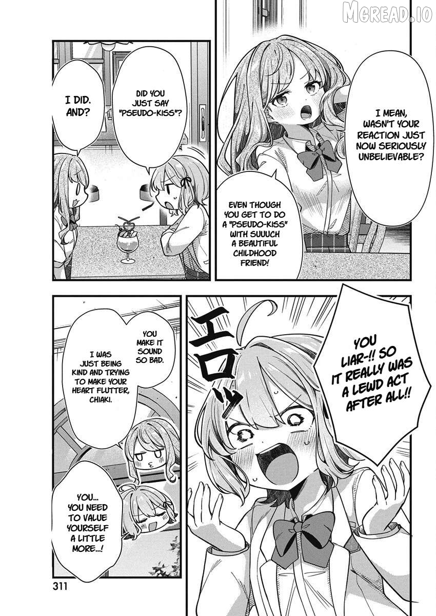 Watashi no Hatsukoi wa Hazukashisugite Darenimo Ienai Chapter 24 - page 11