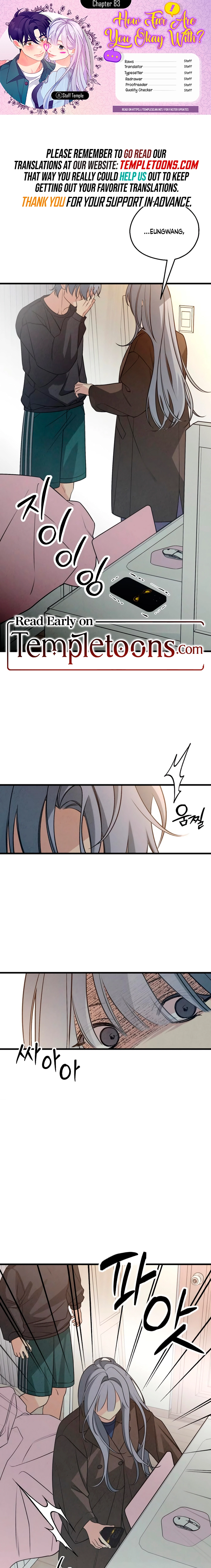 How Far Are You Okay With? Chapter 83 - page 1