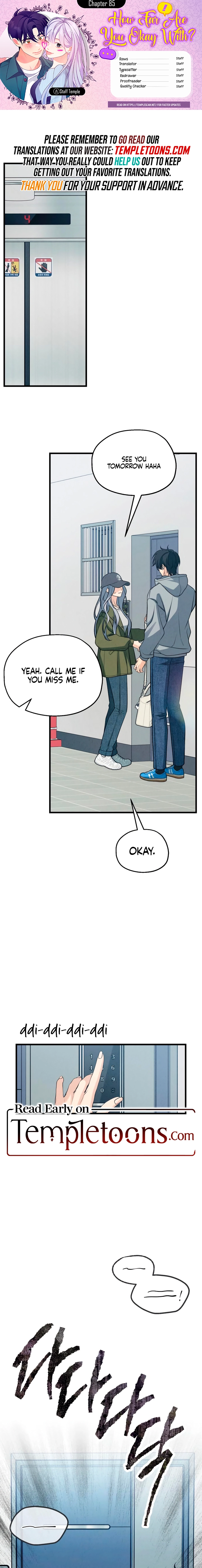 How Far Are You Okay With? Chapter 85 - page 1