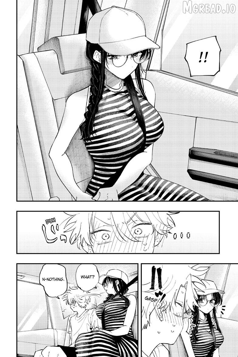 The Person Sitting Next to Me Looking at Me with Perverted Eyes Chapter 98 - page 7