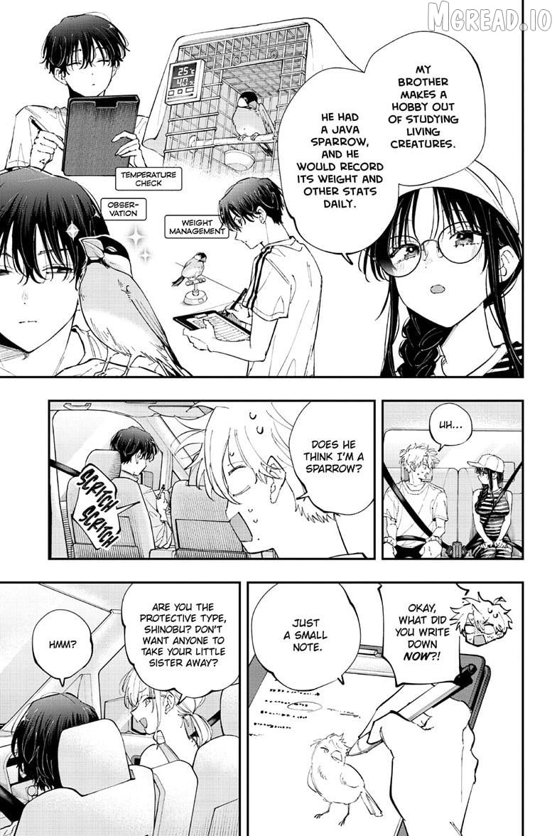 The Person Sitting Next to Me Looking at Me with Perverted Eyes Chapter 99 - page 6