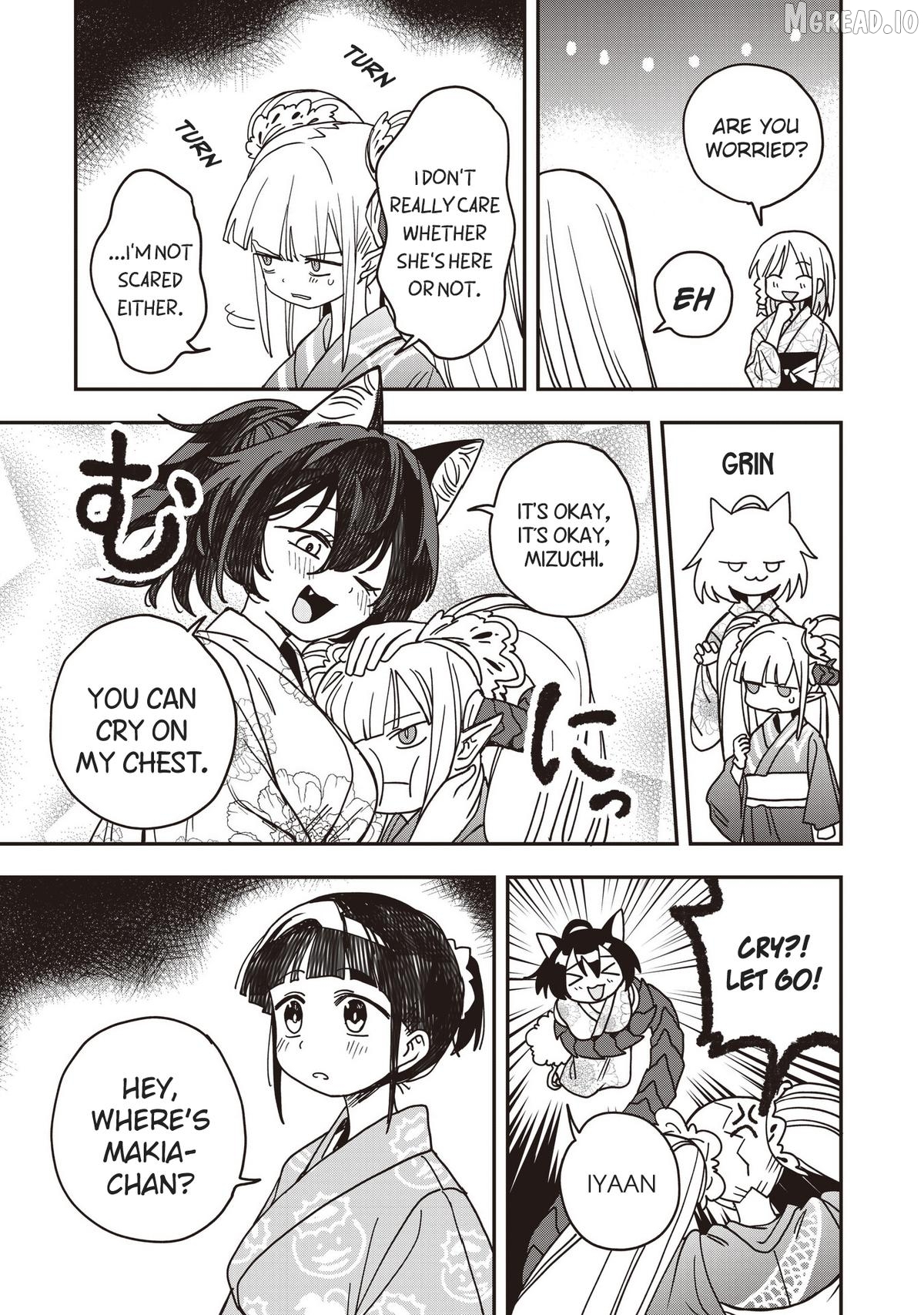 Mizudako-Chan Kara Wa Nigerarenai! Chapter 35 - page 3