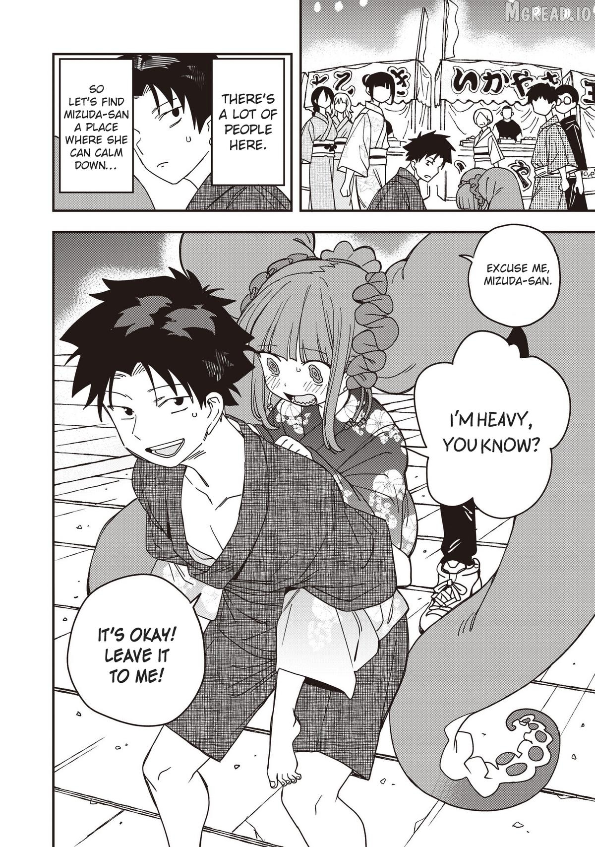 Mizudako-Chan Kara Wa Nigerarenai! Chapter 35 - page 6