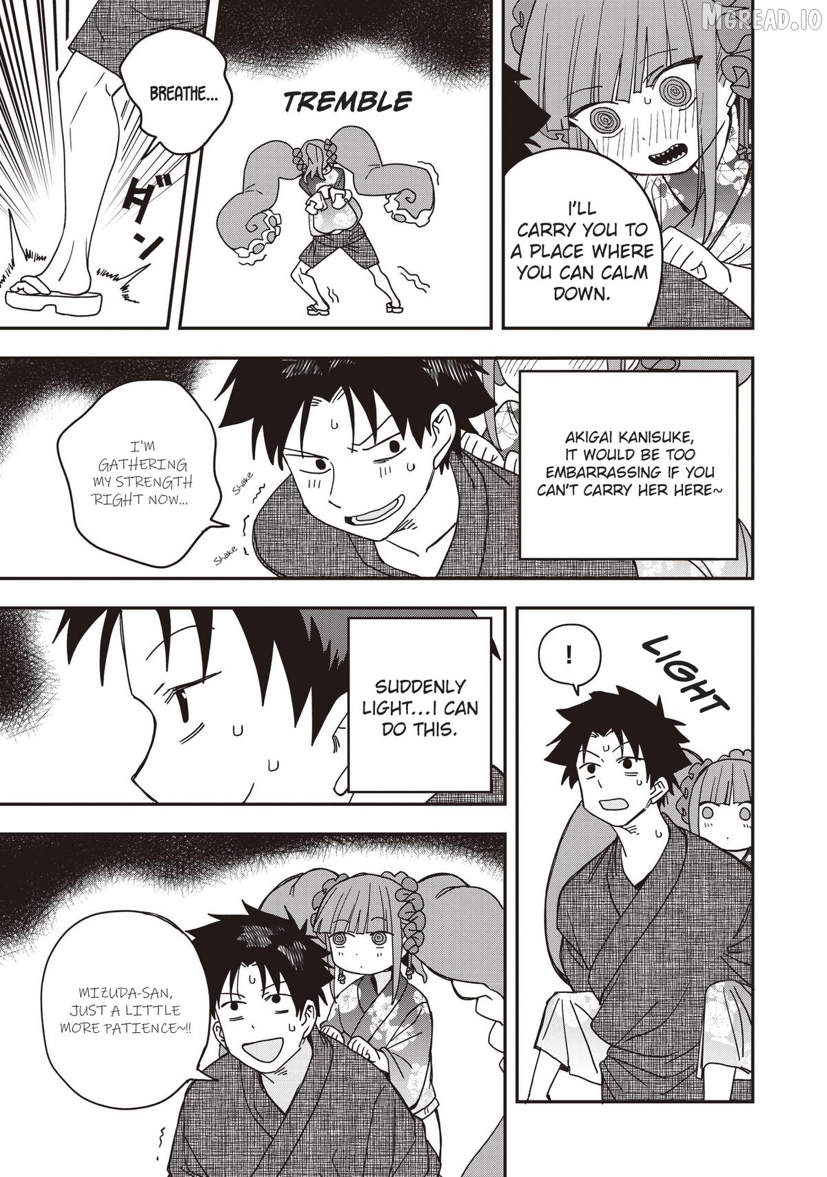Mizudako-Chan Kara Wa Nigerarenai! Chapter 35 - page 7