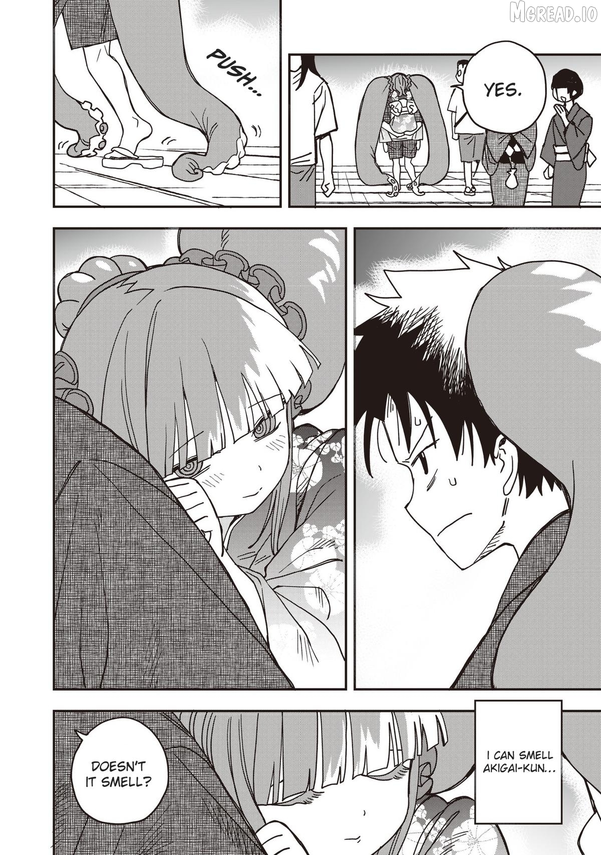 Mizudako-Chan Kara Wa Nigerarenai! Chapter 35 - page 8