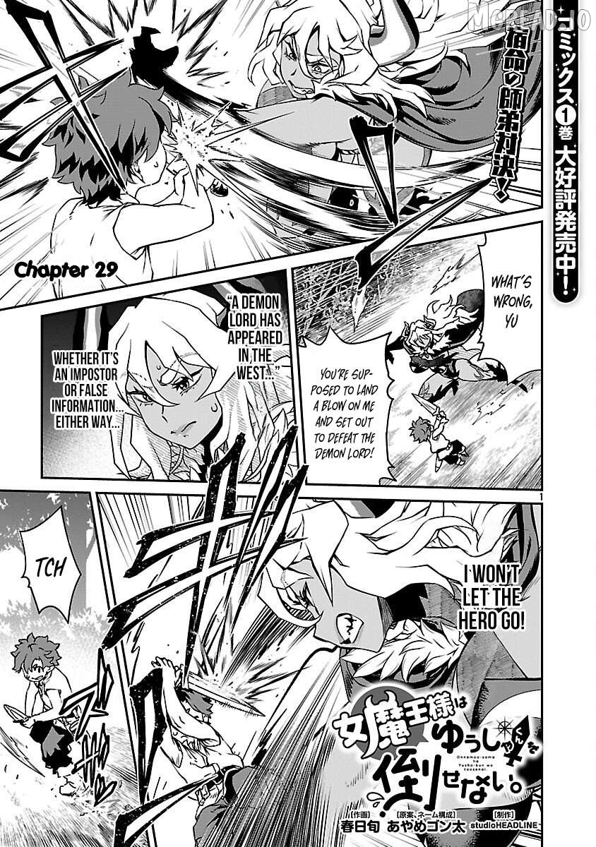 Onnamaou-Sama Wa Yuusha-Kun O Taosenai. Chapter 29 - page 1