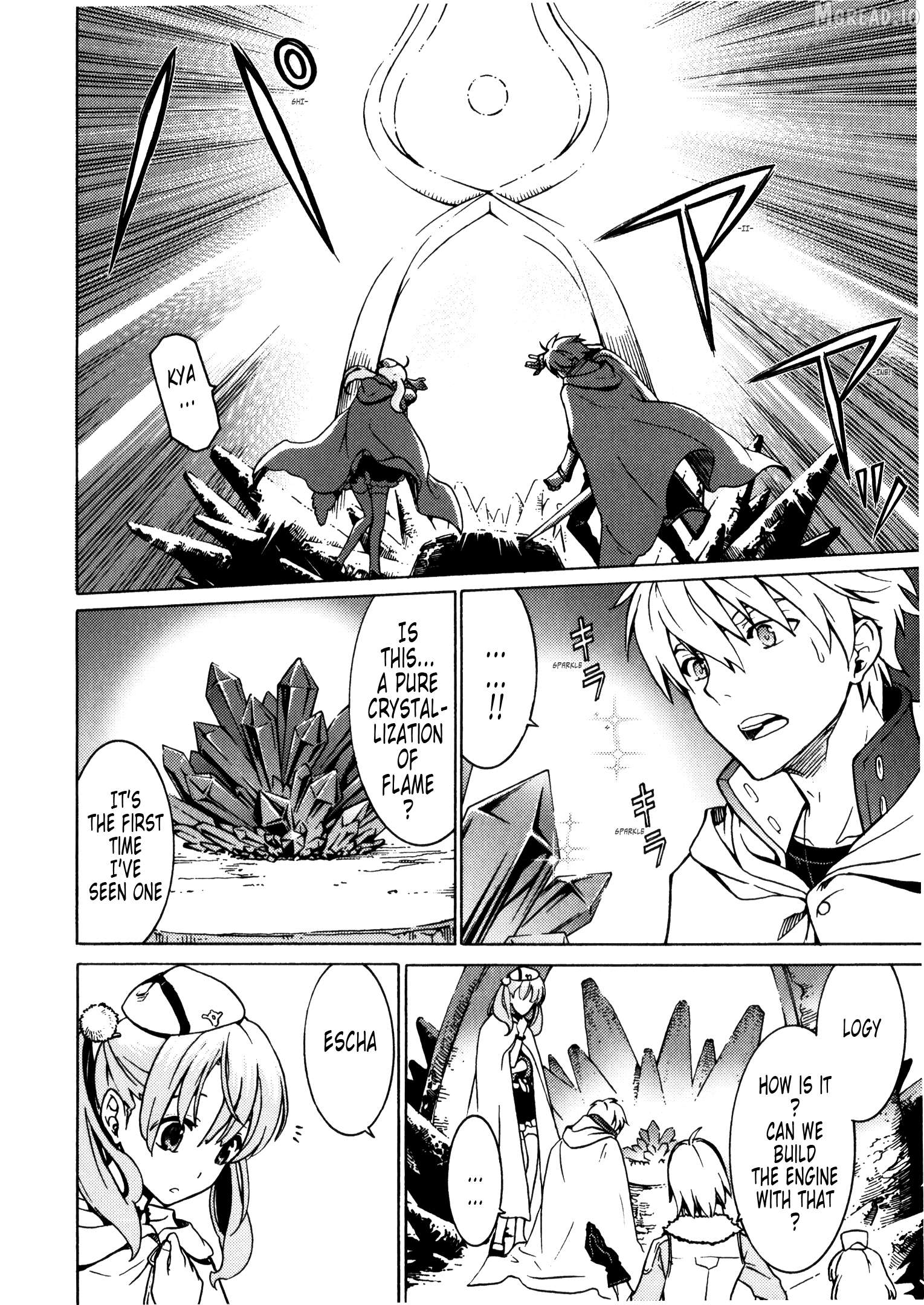 Escha & Logy no Atelier - Tasogare no Sora no Renkinjutsushi Chapter 8 - page 8