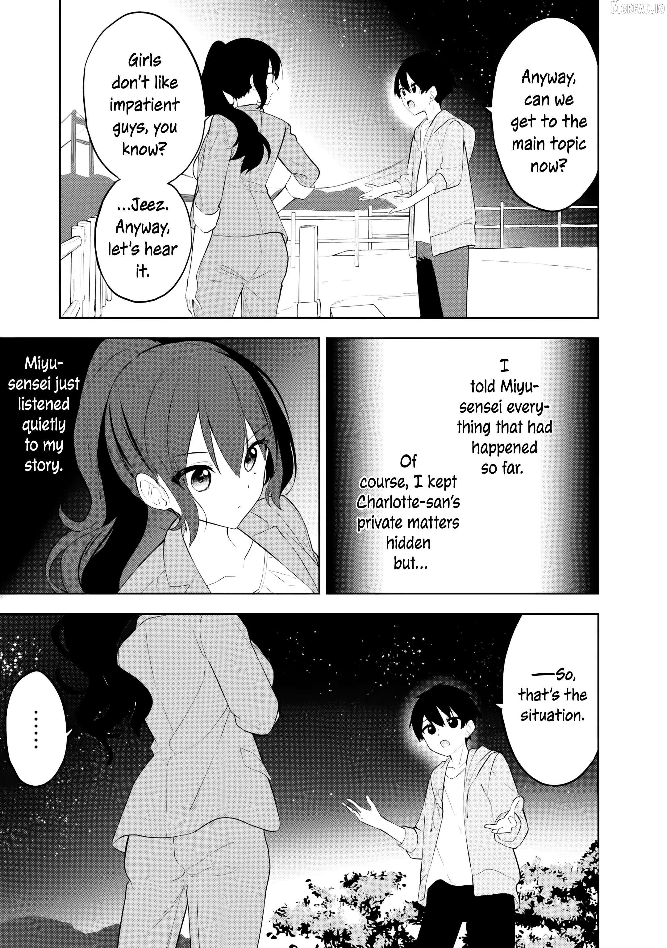 Maigo ni Natteita Youjo wo Tasuketara, Otonari ni Sumu Bishoujo Ryuugakusei ga Ie ni Asobi ni Kuru You ni Natta Ken Nitsuite Chapter 30 - page 14