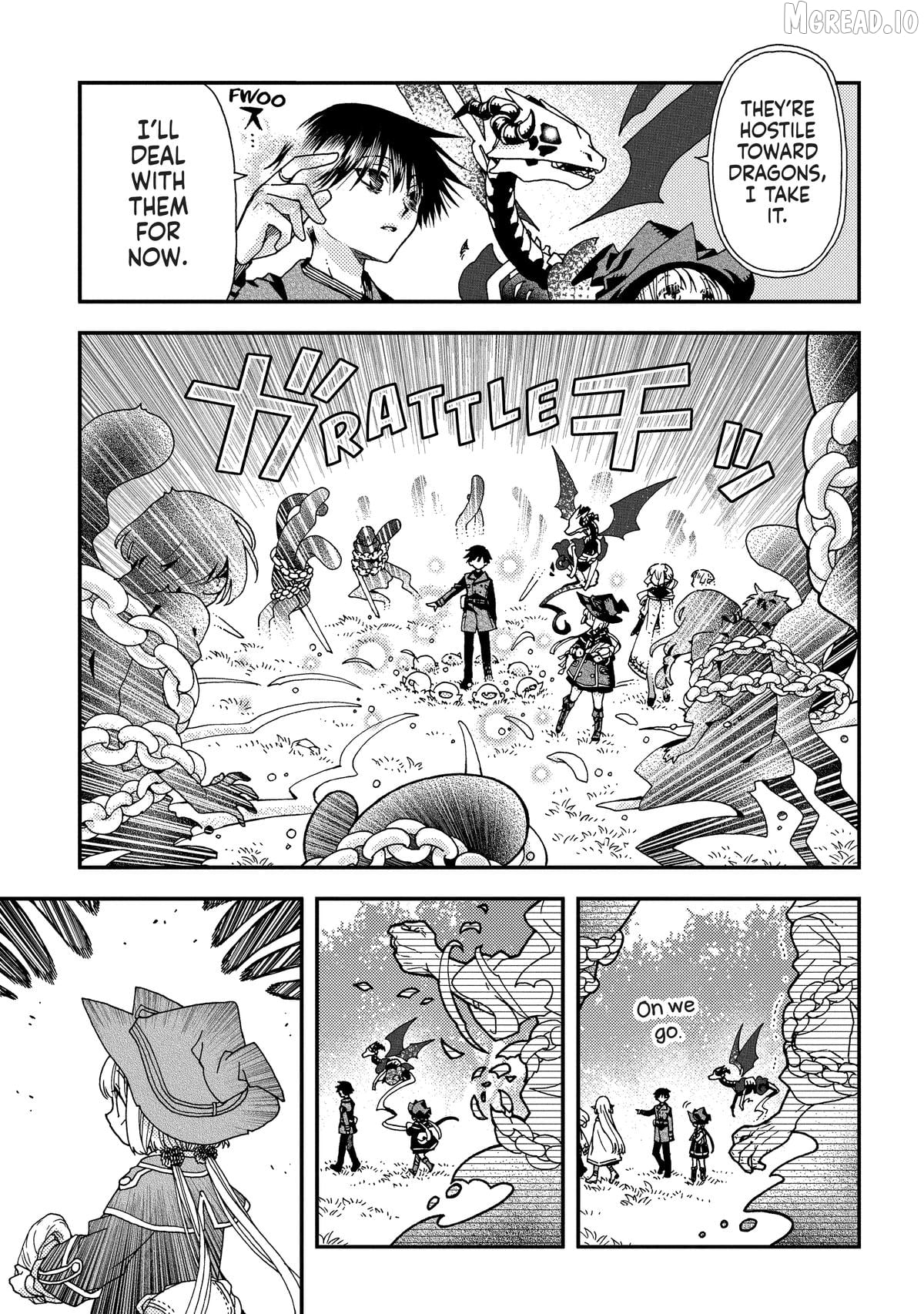 Hone Dragon no Mana Musume Chapter 36 - page 3