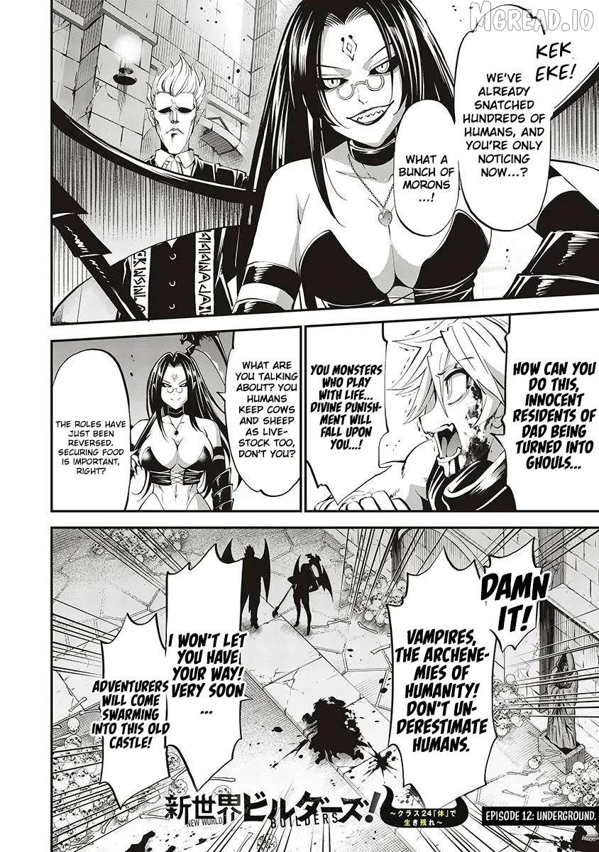 NEW WORLD BUILDERS ~ SURVIVE WITH CLASS 24 “BODY” Chapter 12 - page 3