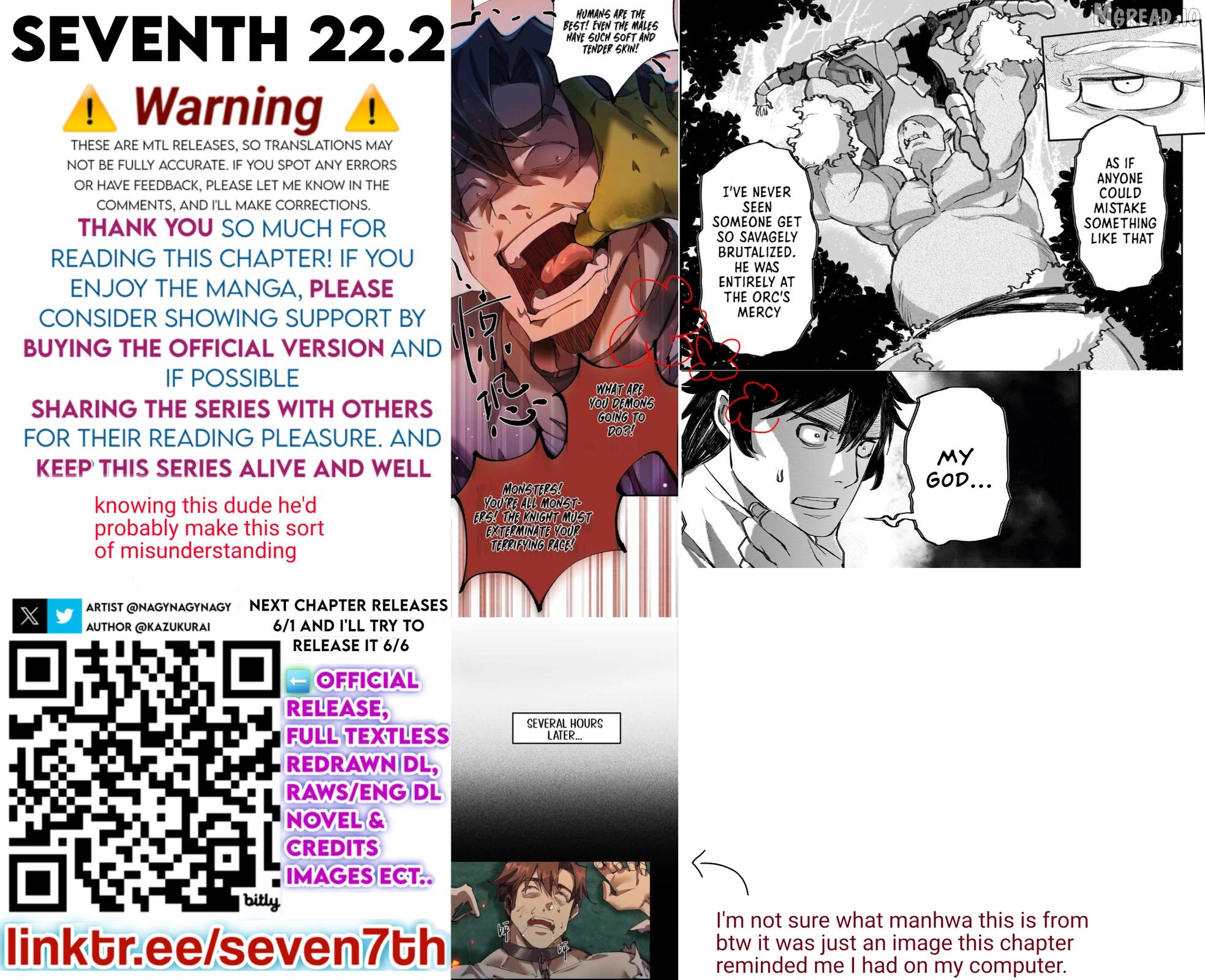 Seventh - Manga Chapter 22.2 - page 13