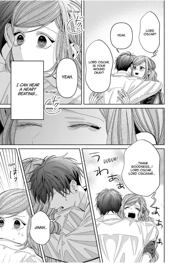 Moto Konyakusha kara Nigeru tame Kyūketsu Hakushaku ni Koibito no Furi wo Onegai Shitara, Naze ka Dekiai Mōdo ni Narimashita Chapter 26 - page 25