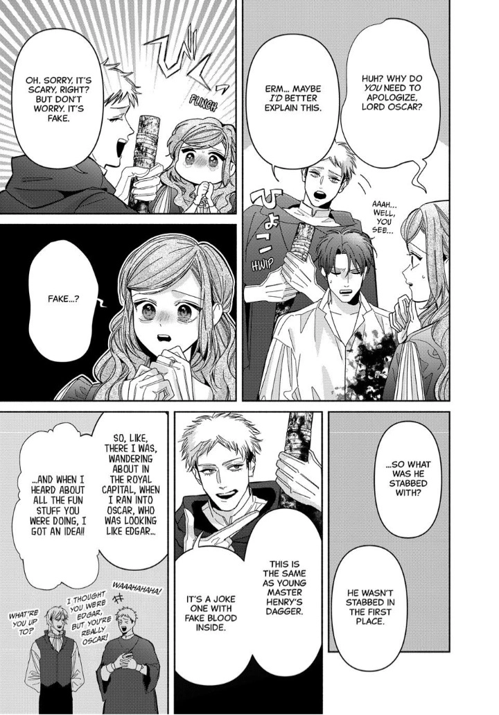 Moto Konyakusha kara Nigeru tame Kyūketsu Hakushaku ni Koibito no Furi wo Onegai Shitara, Naze ka Dekiai Mōdo ni Narimashita Chapter 26 - page 31