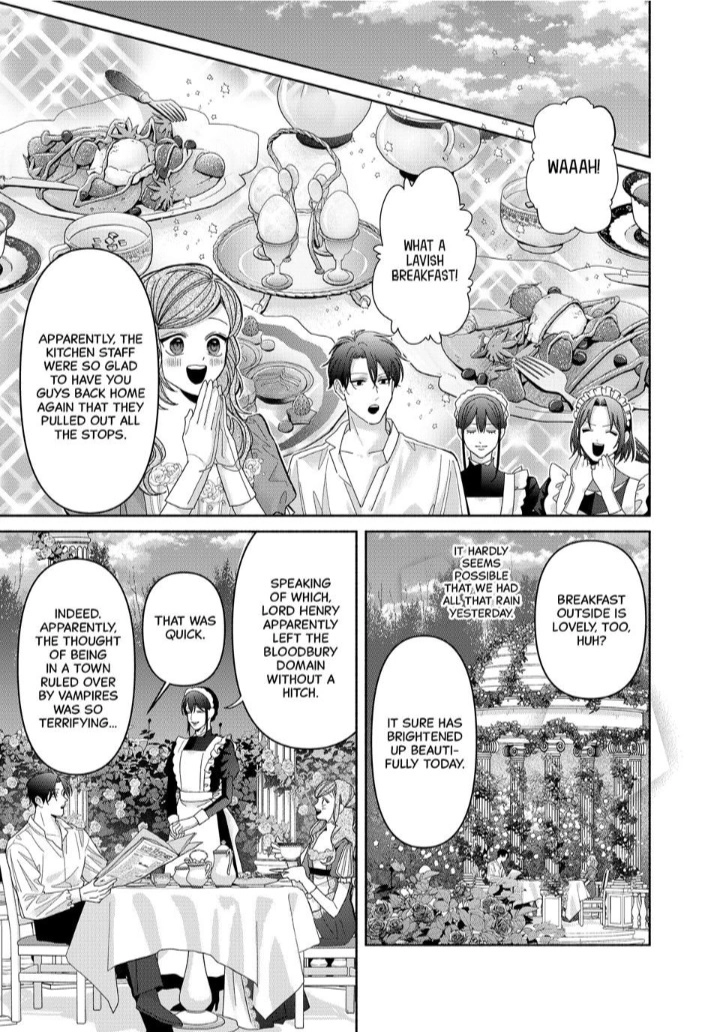 Moto Konyakusha kara Nigeru tame Kyūketsu Hakushaku ni Koibito no Furi wo Onegai Shitara, Naze ka Dekiai Mōdo ni Narimashita Chapter 26 - page 7