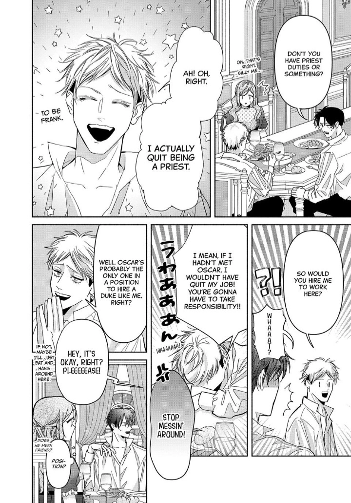 Moto Konyakusha kara Nigeru tame Kyūketsu Hakushaku ni Koibito no Furi wo Onegai Shitara, Naze ka Dekiai Mōdo ni Narimashita Chapter 27 - page 40
