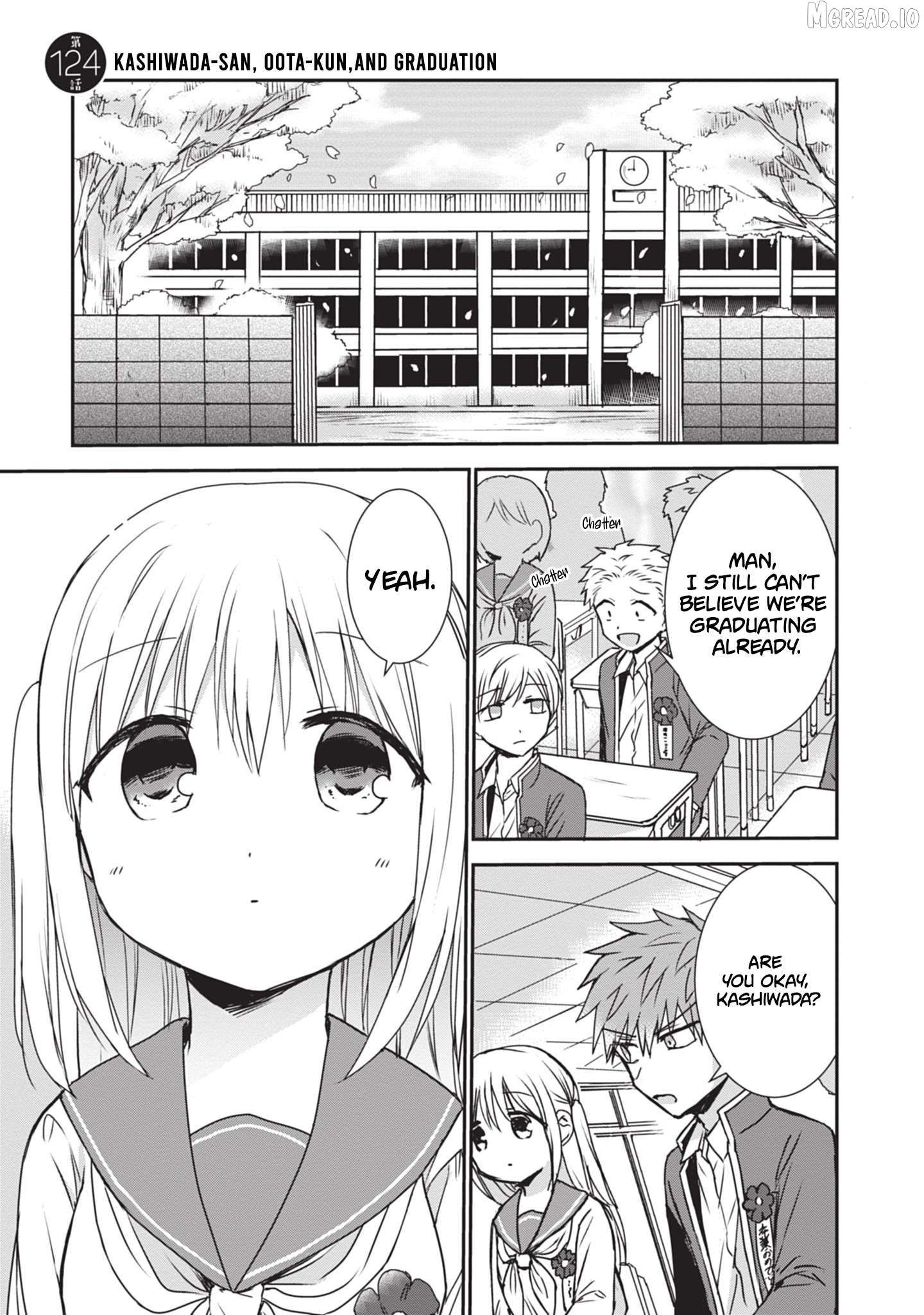 Expressionless Kashiwada-San And Emotional Oota-Kun Chapter 124 - page 2