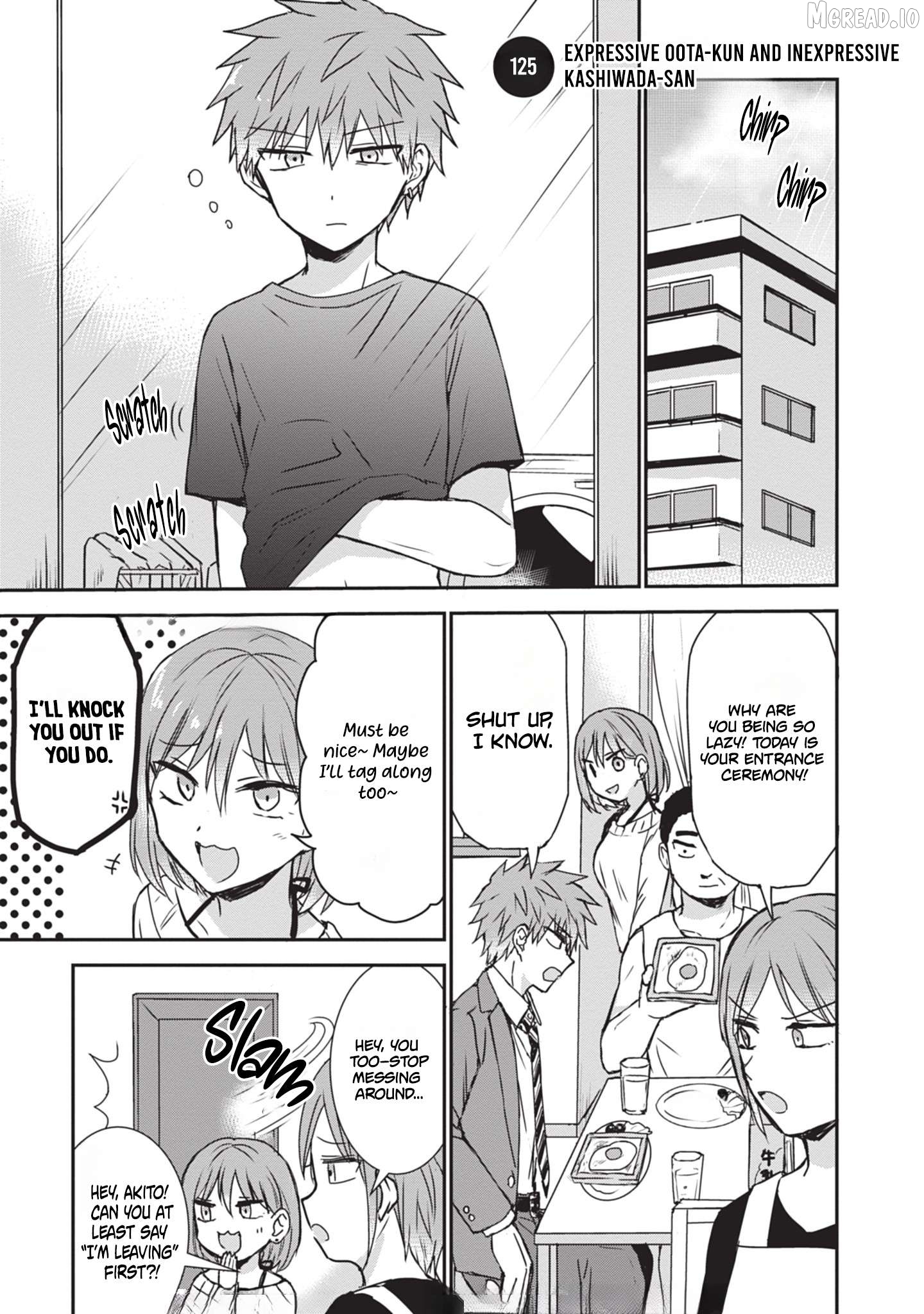 Expressionless Kashiwada-San And Emotional Oota-Kun Chapter 125 - page 2