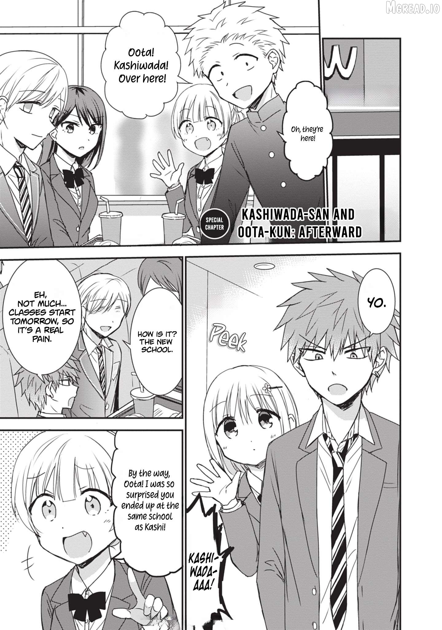 Expressionless Kashiwada-San And Emotional Oota-Kun Chapter 125.5 - page 2
