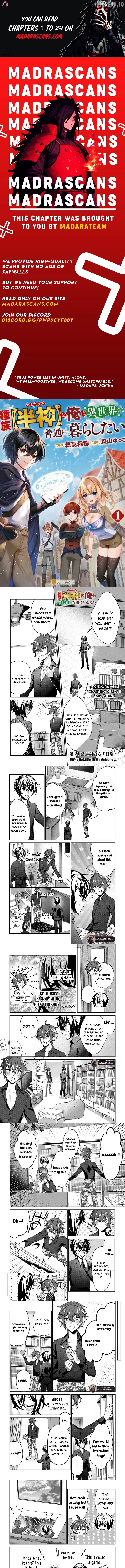 Shuzoku [Hanshin] na Ore wa Isekai Demo Futsuu ni Kurashitai Chapter 21 - page 1