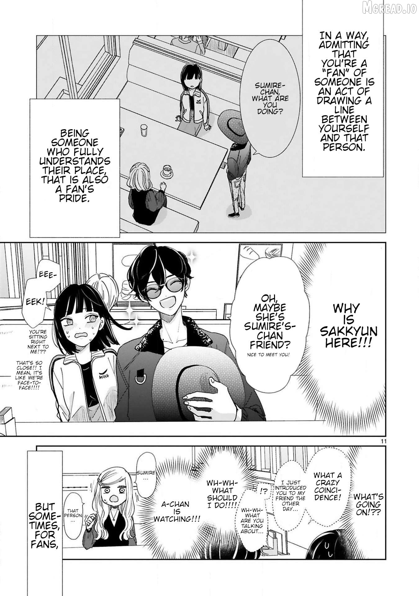 My Idol Came To My House! Chapter 7 - page 1