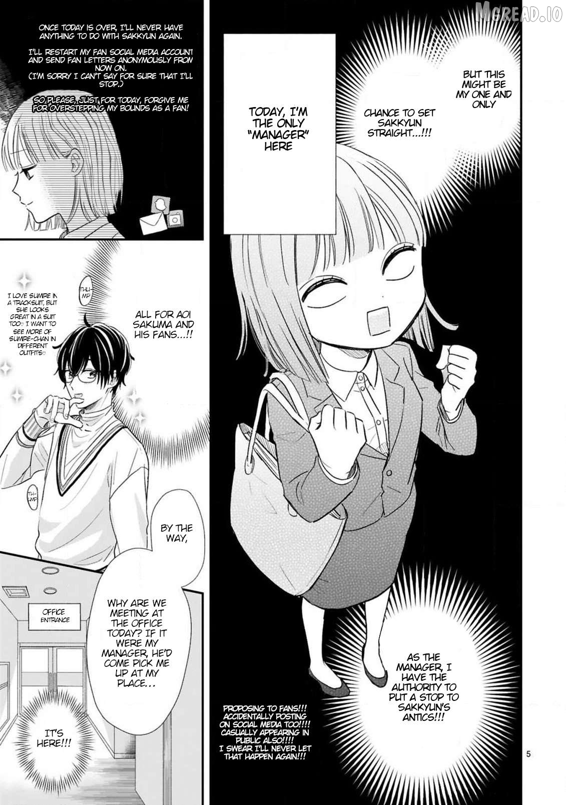 My Idol Came To My House! Chapter 8 - page 9