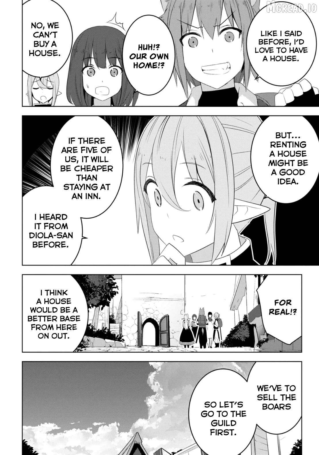 Isekai teni, Jirai-tsuki. Chapter 17.1 - page 2
