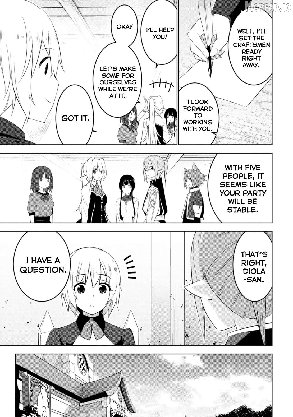 Isekai teni, Jirai-tsuki. Chapter 17.1 - page 9
