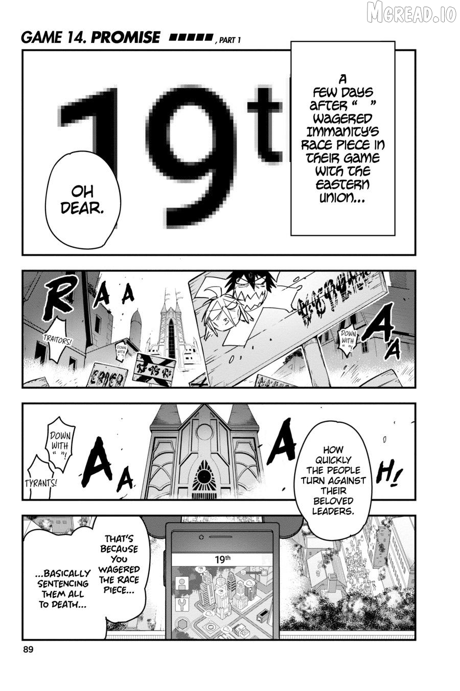 No Game No Life Chapter 2 - Eastern Union Arc Chapter 14 - page 1