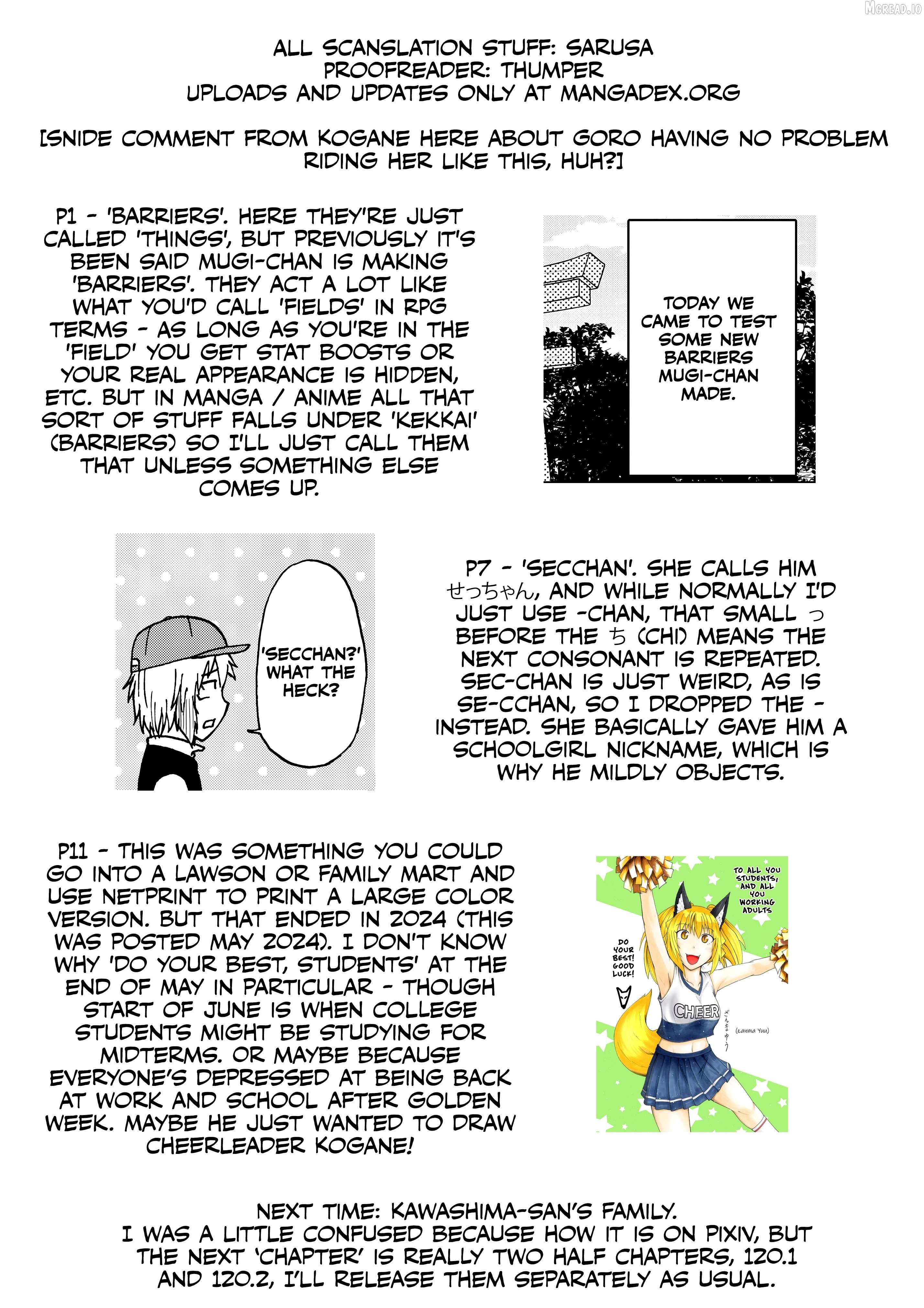 The Story of the Fox Who Was Late Getting Married and Came to be My Bride Chapter 119 - page 12
