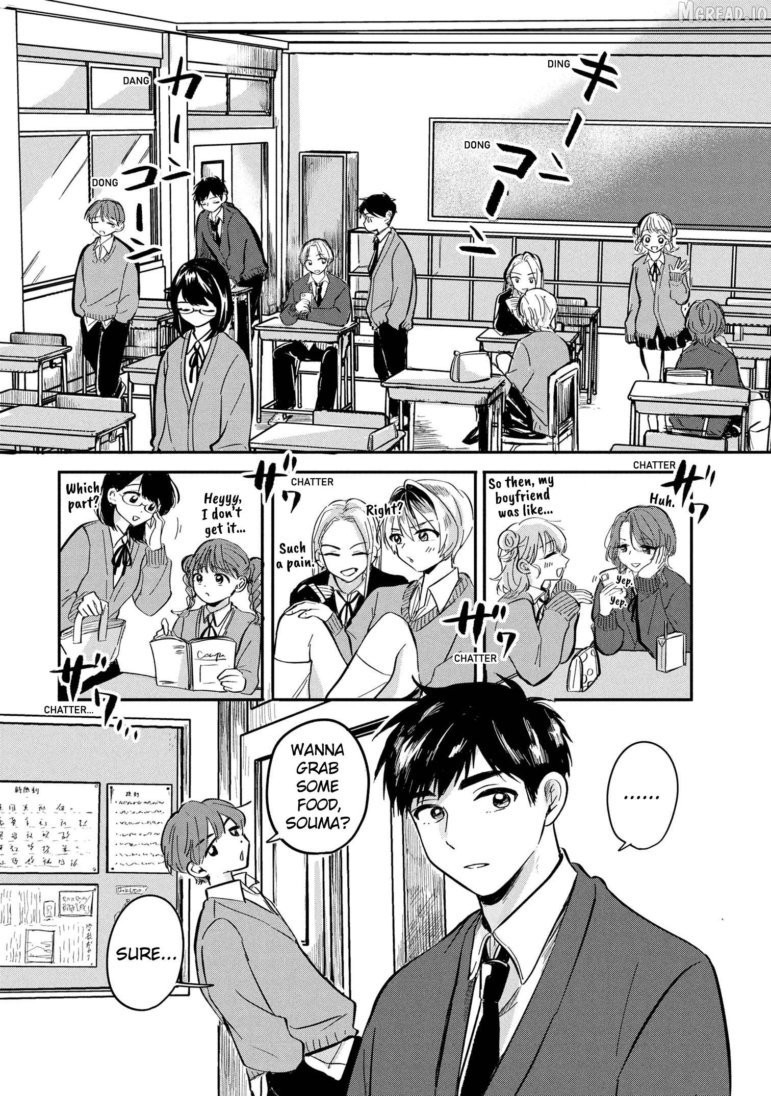 Aisare Tenshi na Classmate ga, Ore ni Dake Itazura ni Hohoemu Chapter 9 - page 2