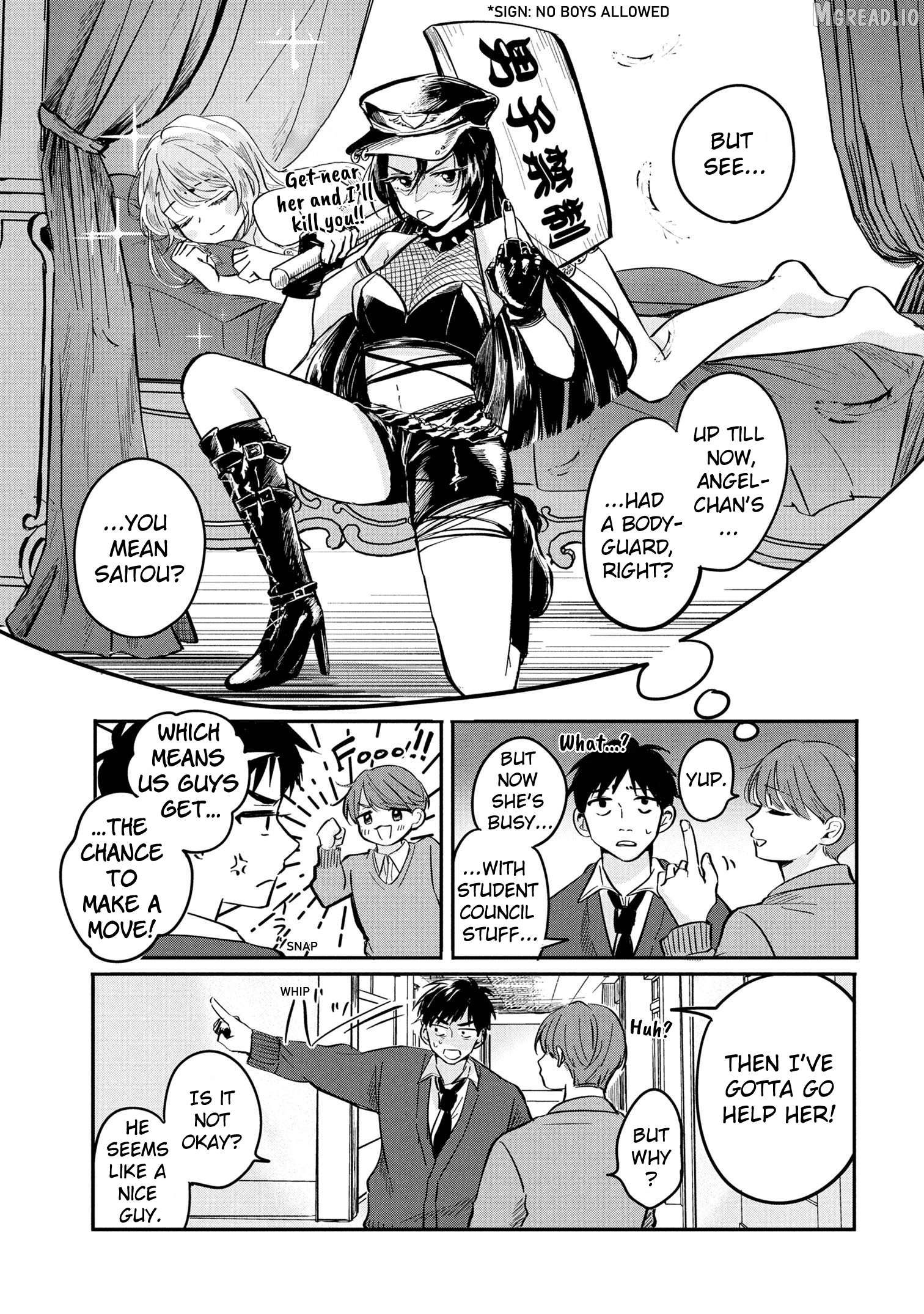 Aisare Tenshi na Classmate ga, Ore ni Dake Itazura ni Hohoemu Chapter 9 - page 5