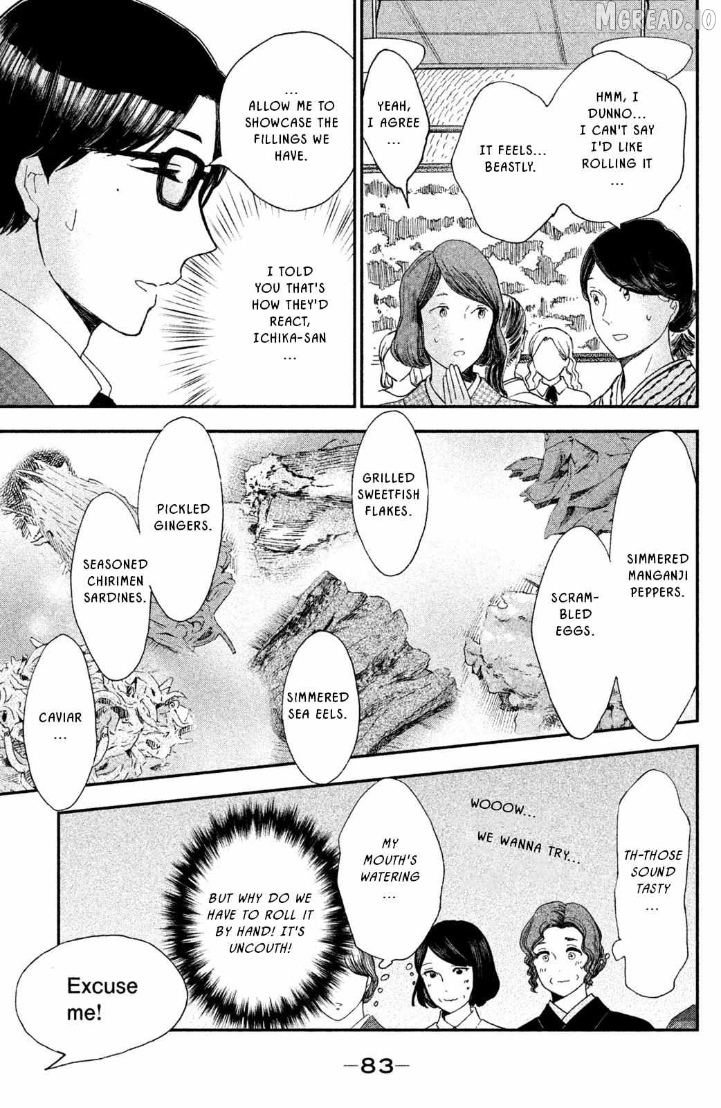 Nagatan To Aoto - Ichika No Ryourichou Chapter 8 - page 11