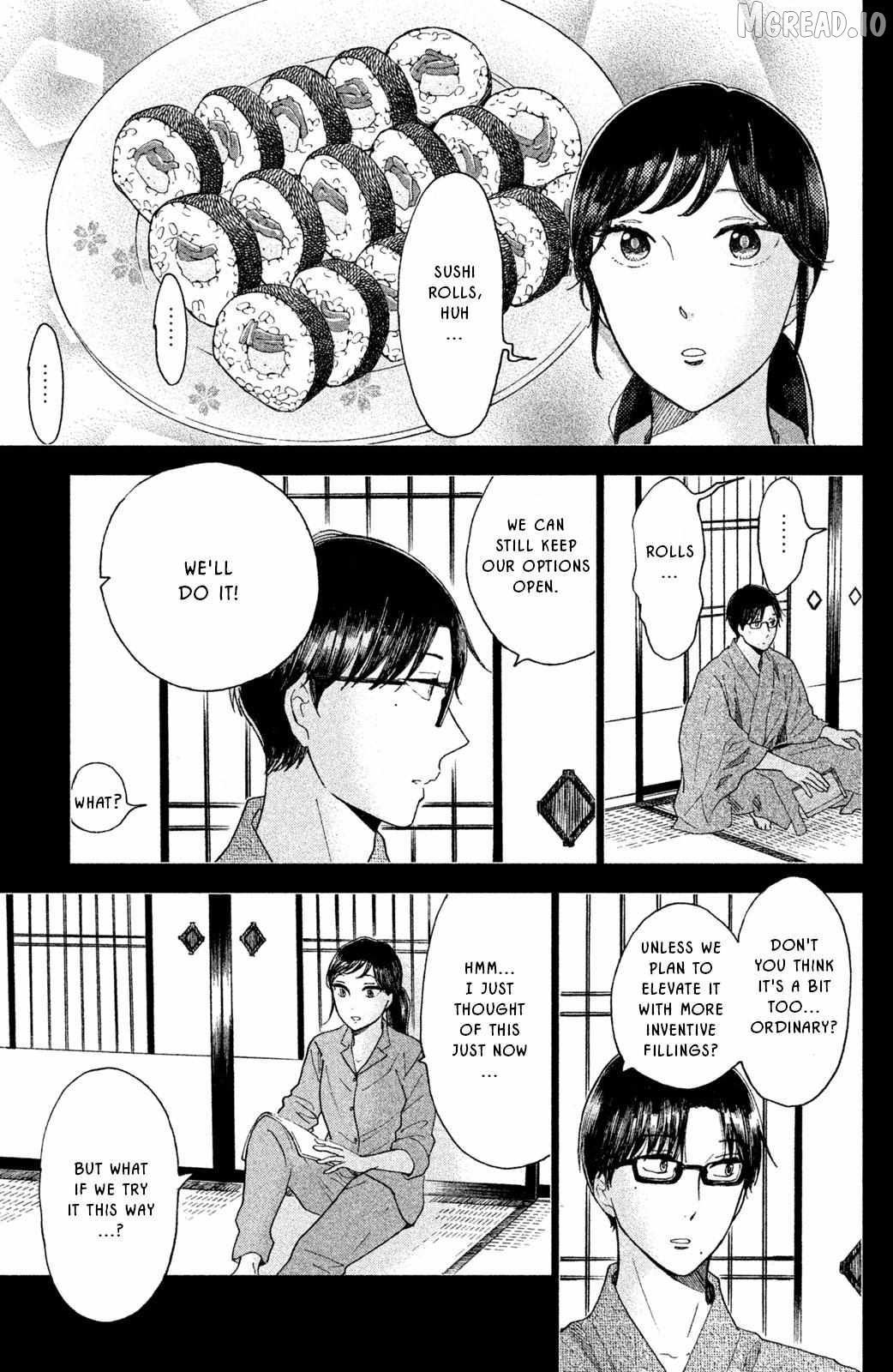 Nagatan To Aoto - Ichika No Ryourichou Chapter 8 - page 9
