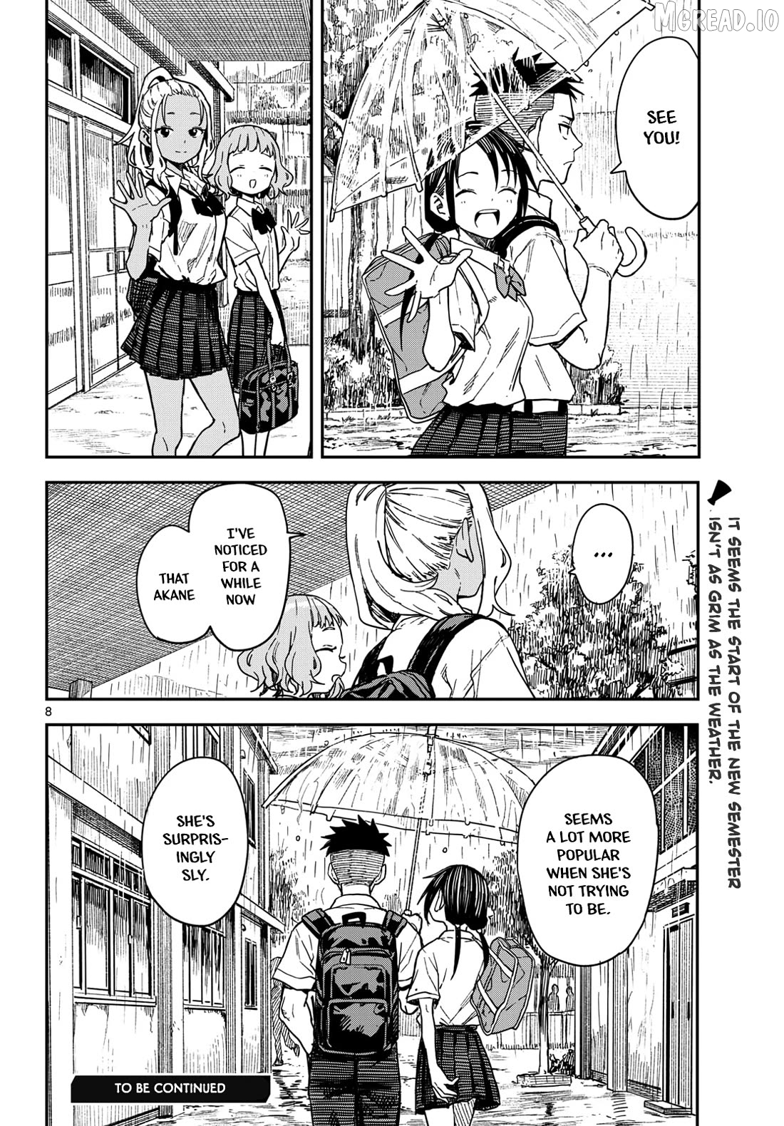 Mane Mane Nichi Nichi Chapter 63 - page 8