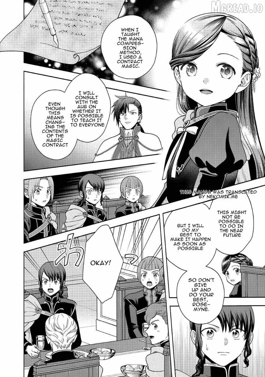 Honzuki No Gekokujou ~Shisho Ni Naru Tame Ni Wa Shudan Wo Erandeiraremasen~ Dai 4-Bu 「 Kizokuin No Toshokan Wo Sukuitai!」 Chapter 32 - page 26
